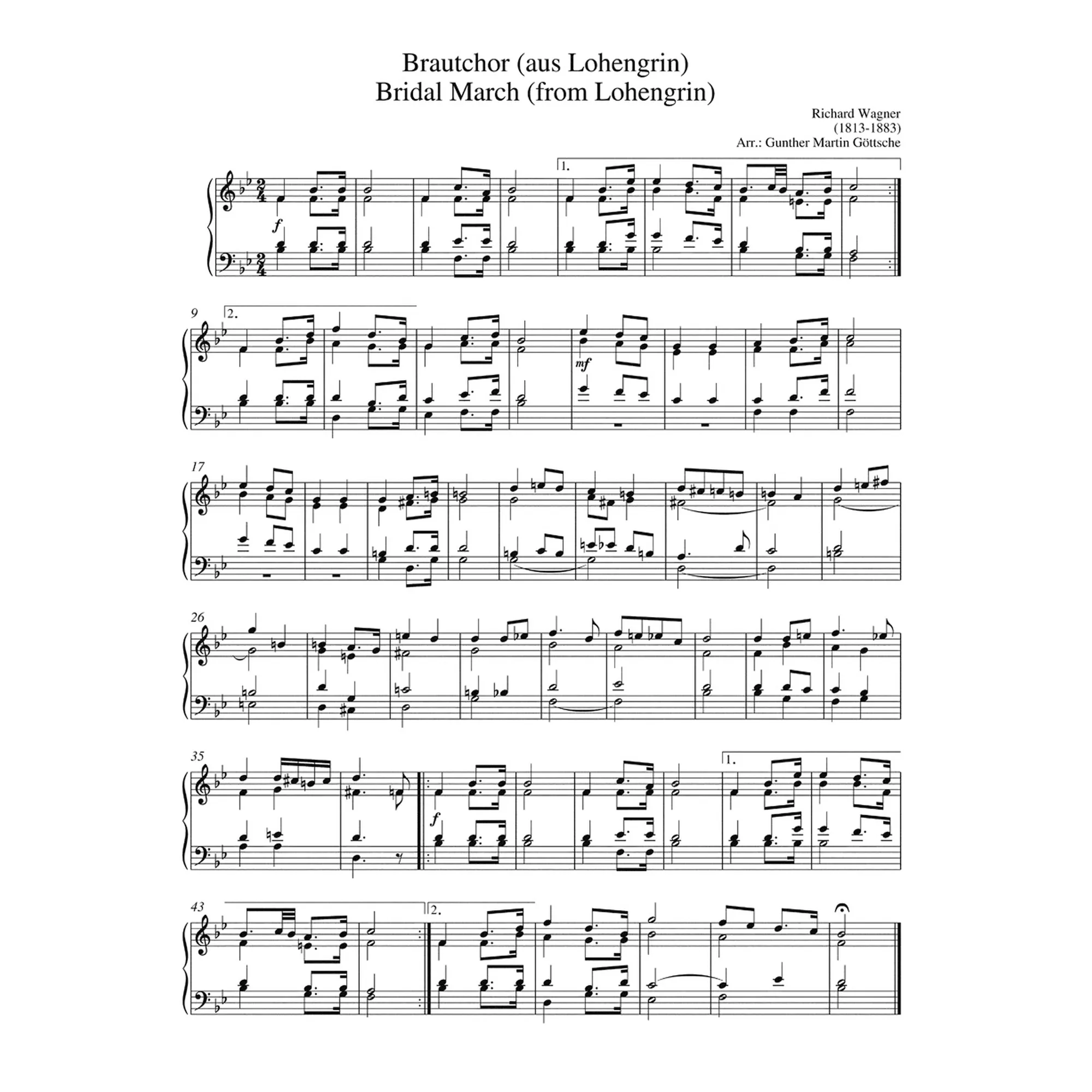 Orgelmusik zu Trauungen