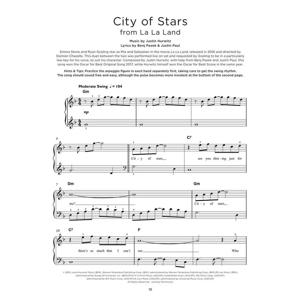Really Easy Piano : Movie Musicals