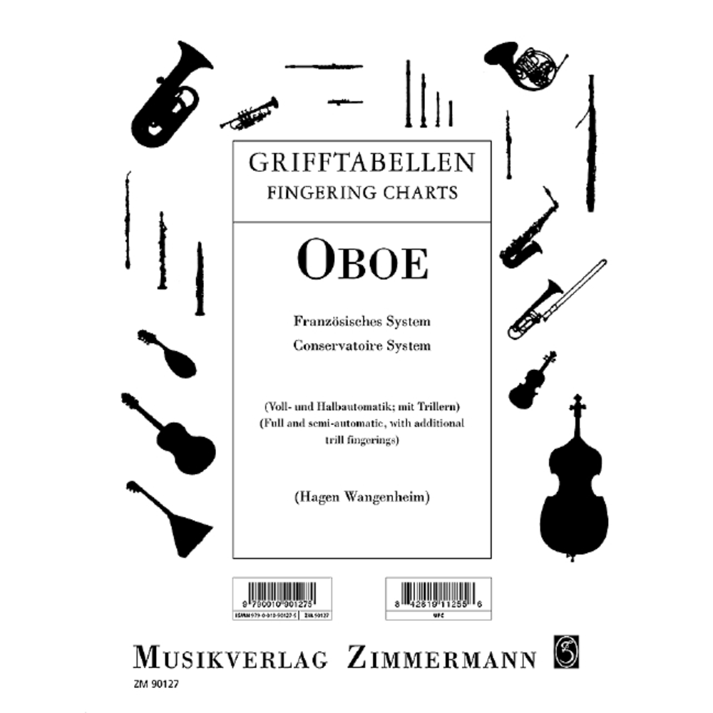 Grifftabelle Oboe Frz System