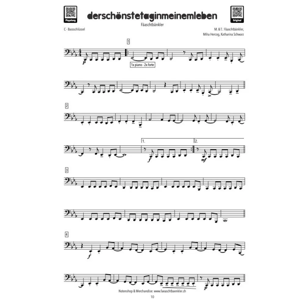 Playalong Band 5 - Fäaschtbänkler