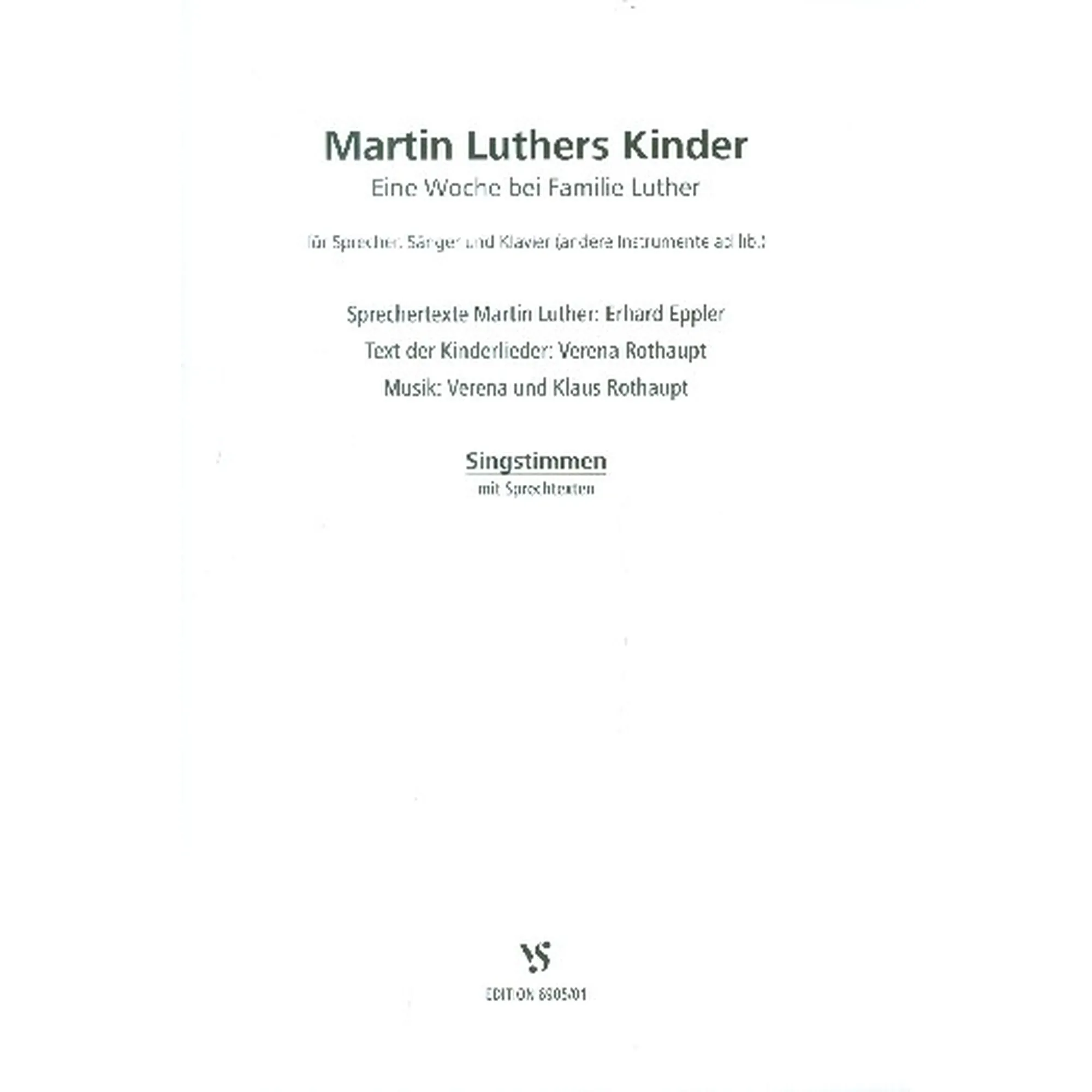 Martin Luthers Kinder