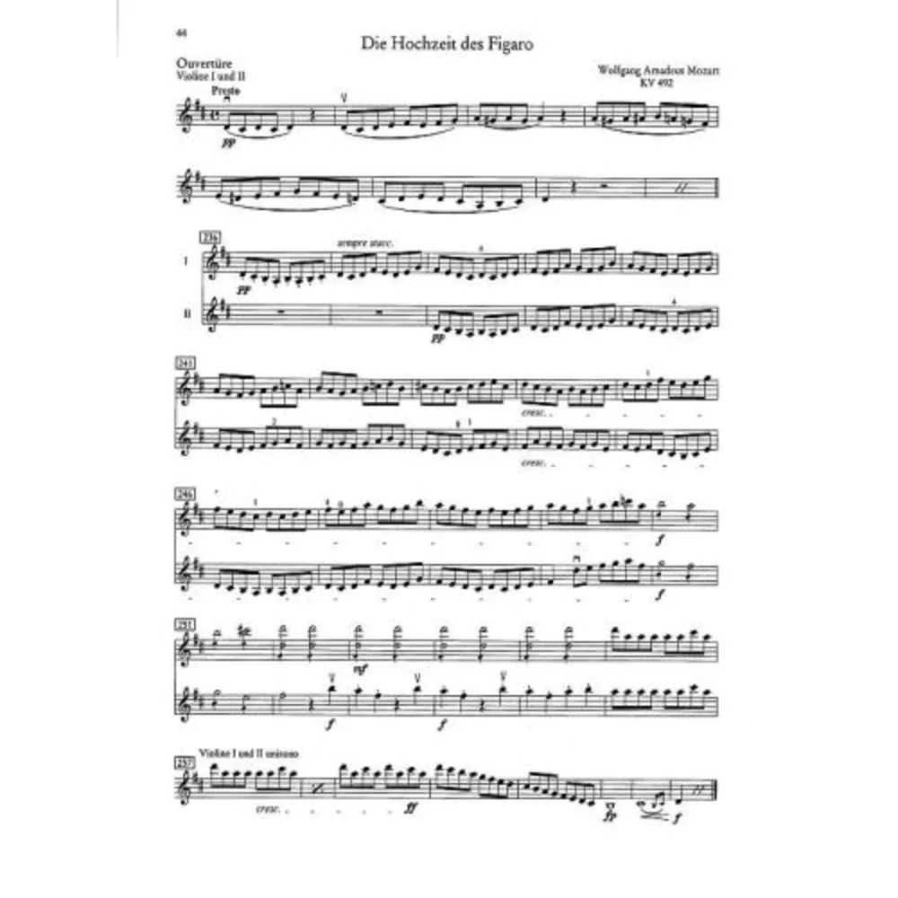 ORCHESTER PROBESPIEL Violine