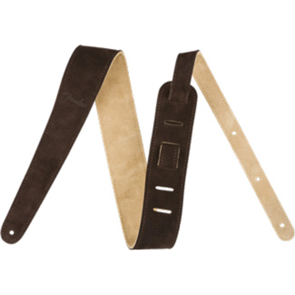 Fender Reversible Suede Strap BRN/TAN