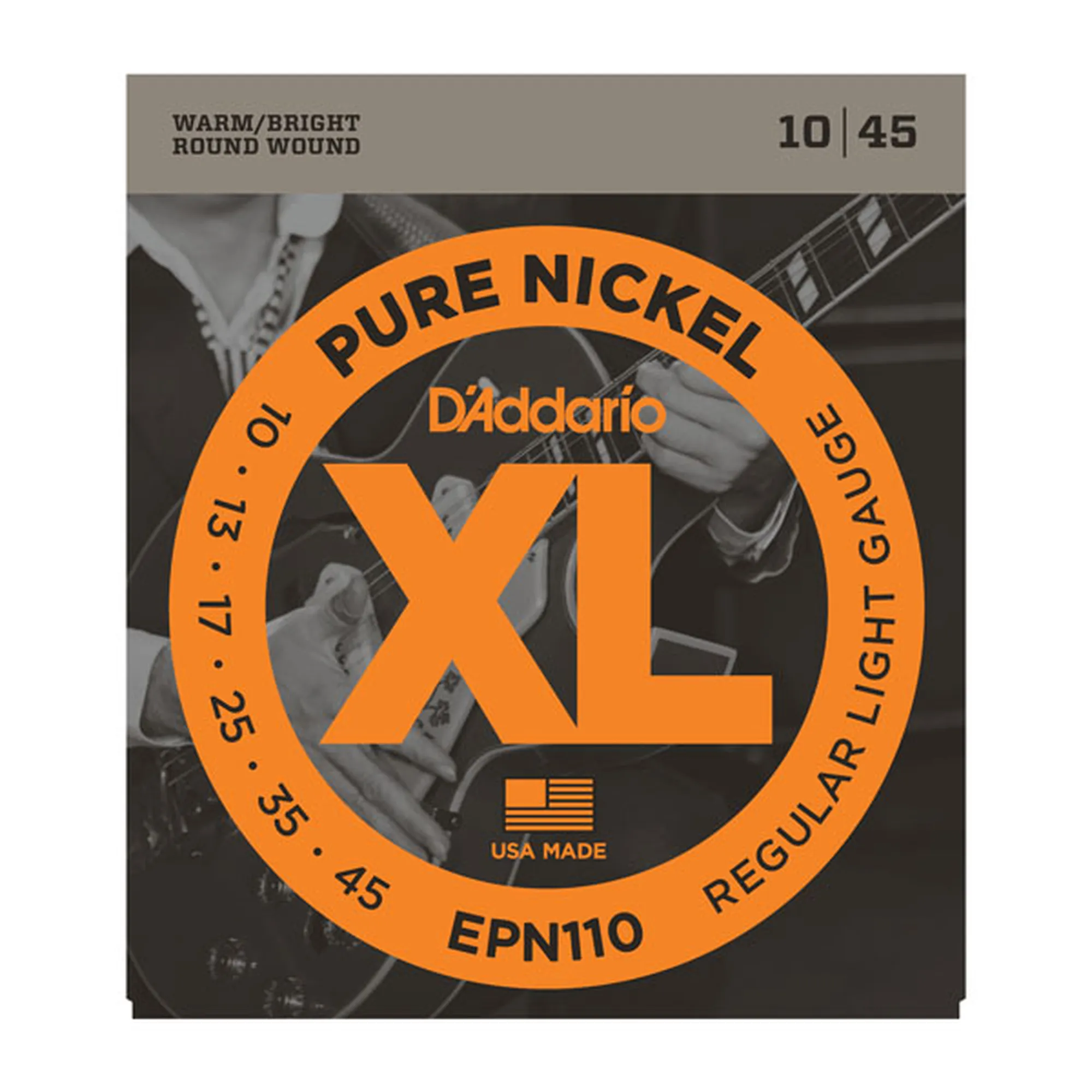 D´Addario EPN110 Pure Nickel Regular Light