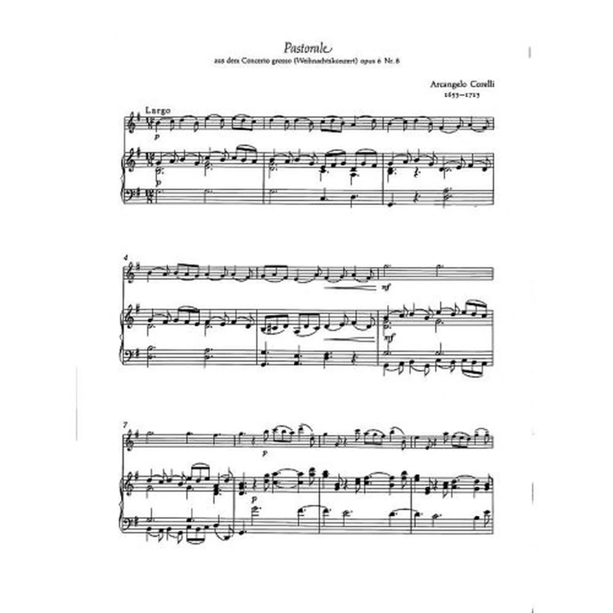 Weihnachtliche Musik - Violine