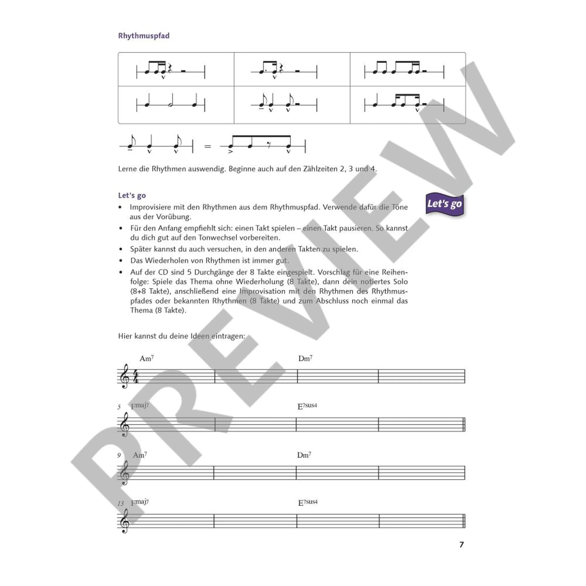 Fröhlich improvisieren Band 1