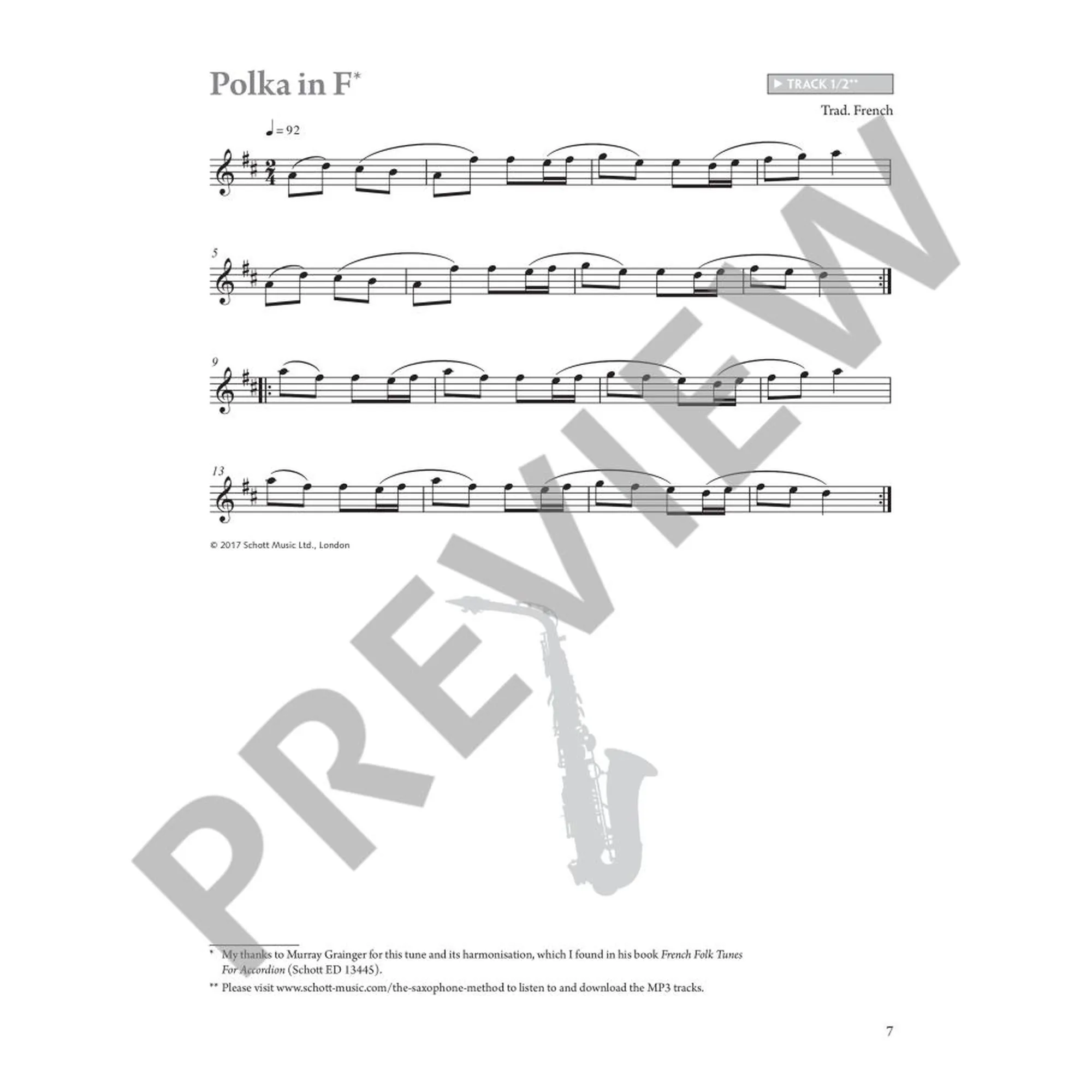 The Saxophone Method vol.2 - Repertoire Book