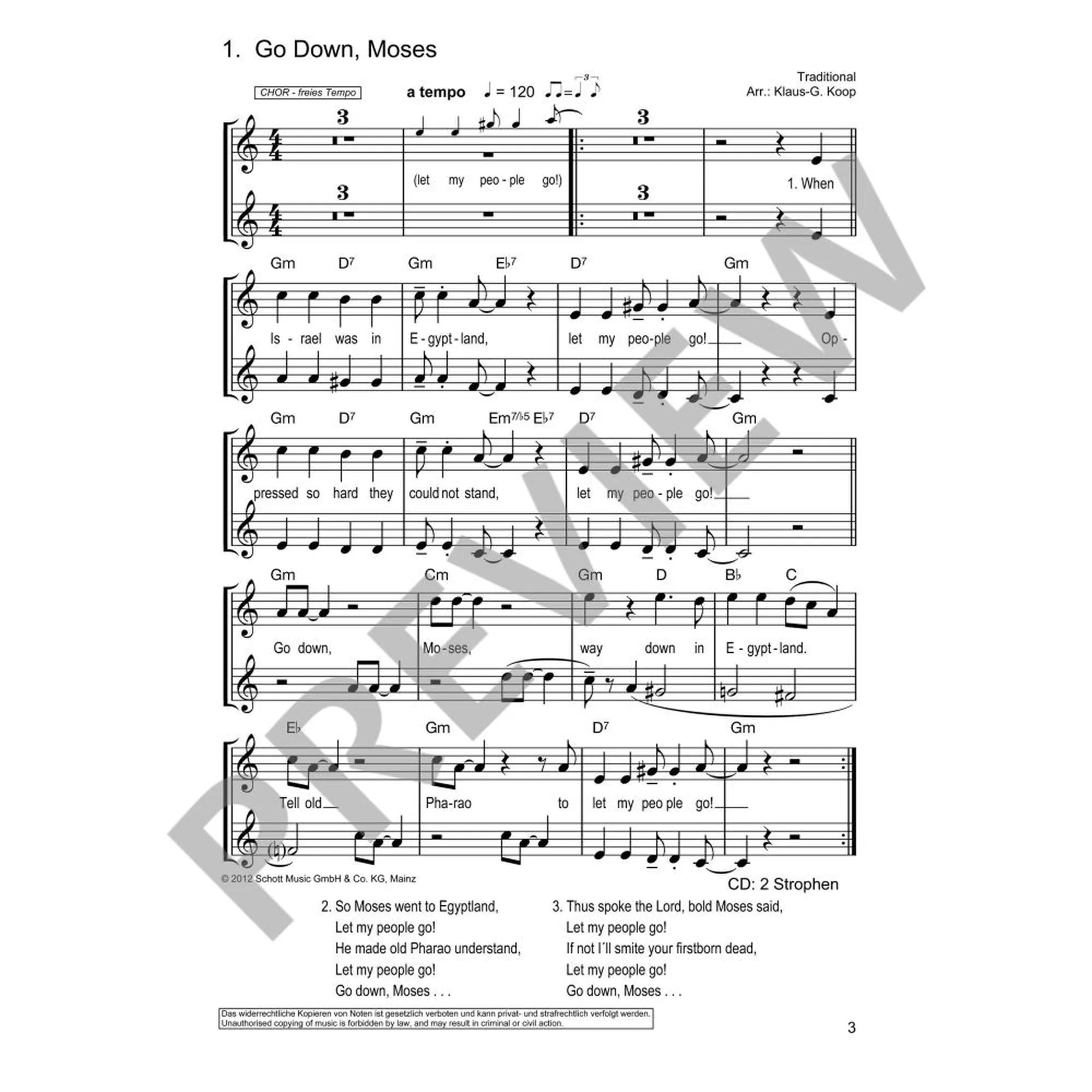 Die schönsten Spirituals & Gospels