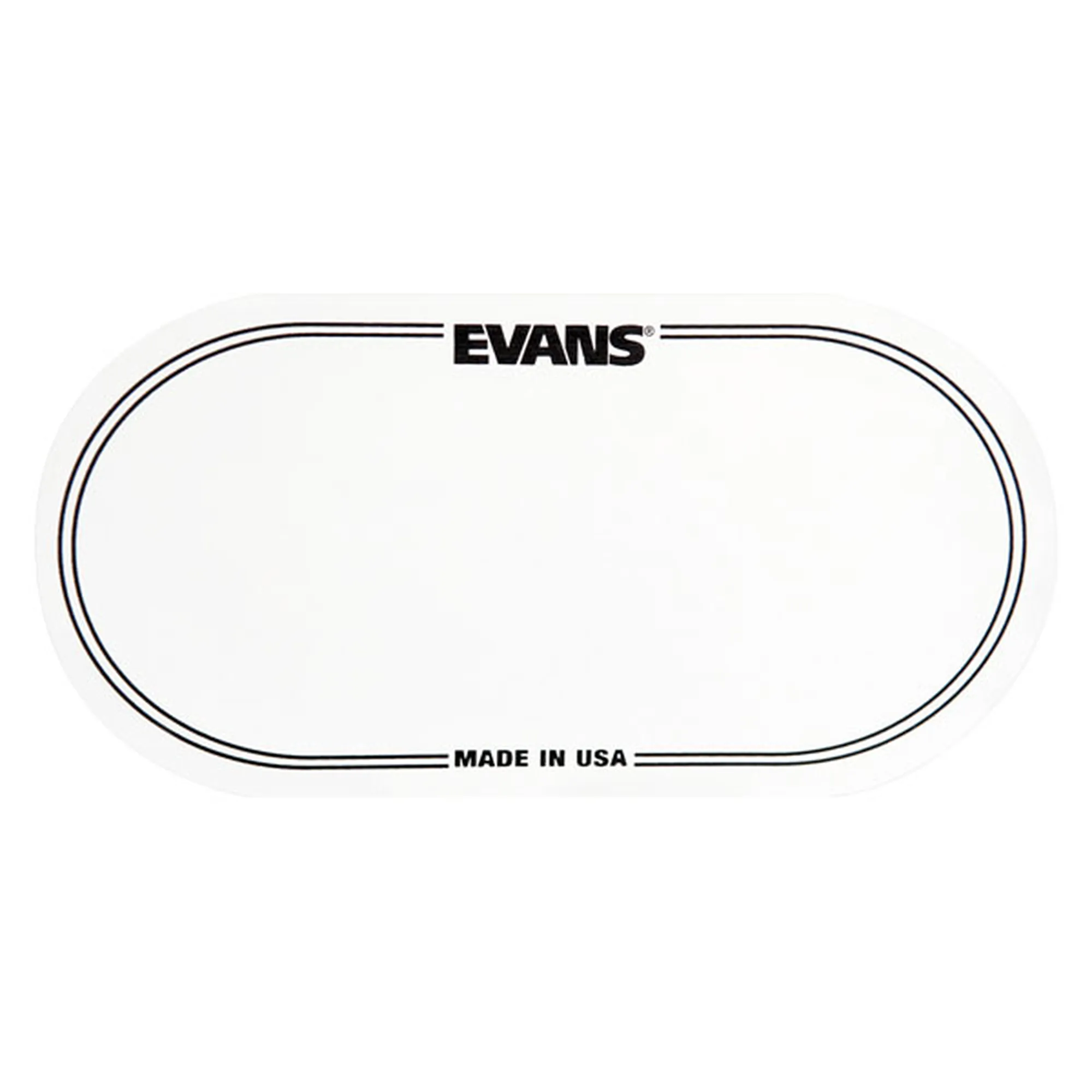 Evans EQPC2 Plastik Double Clear