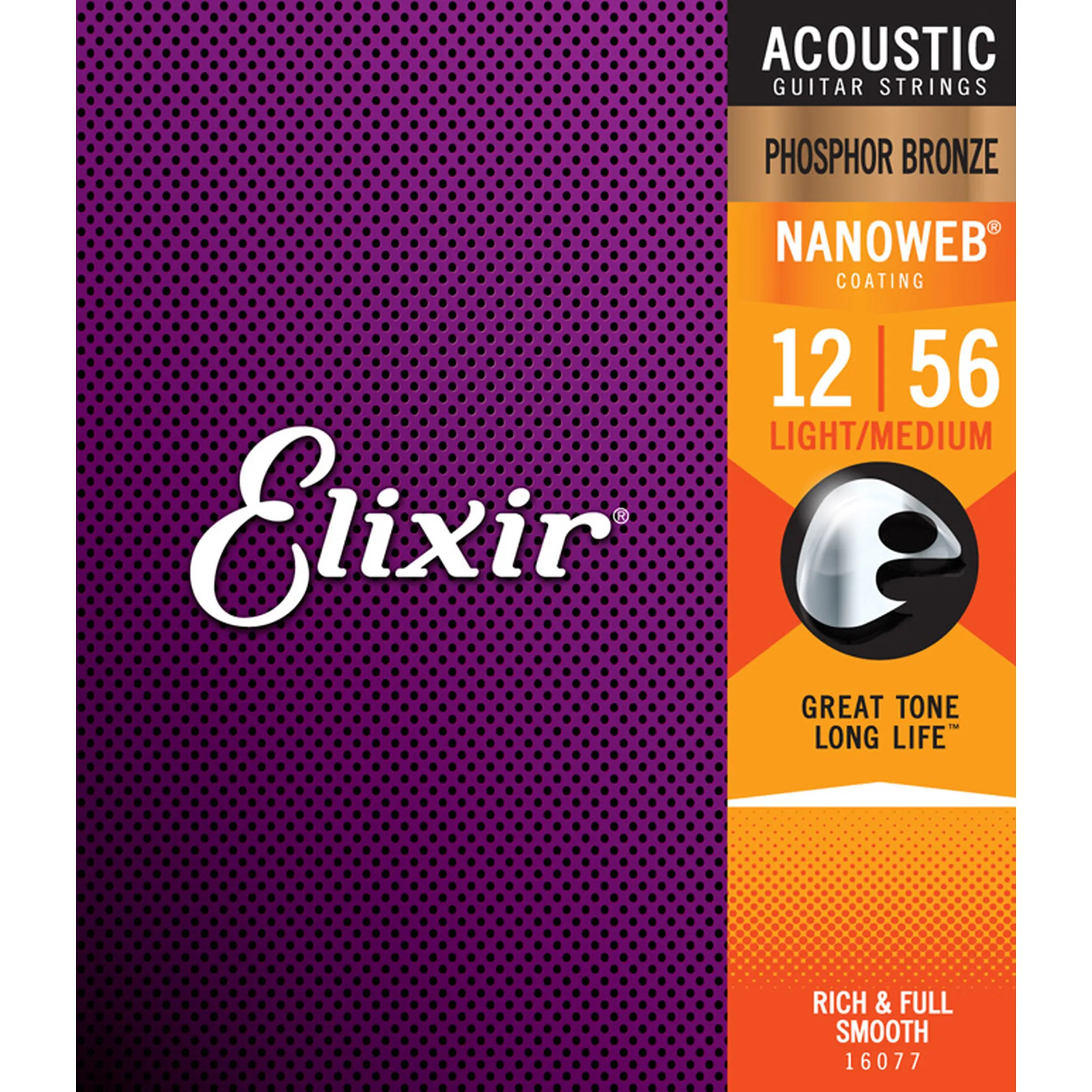 Elixir 16077 Nanoweb Phosphor Light-Medium