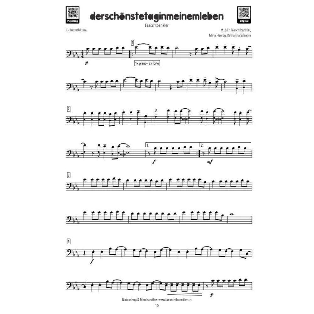Playalong Band 5 - Fäaschtbänkler