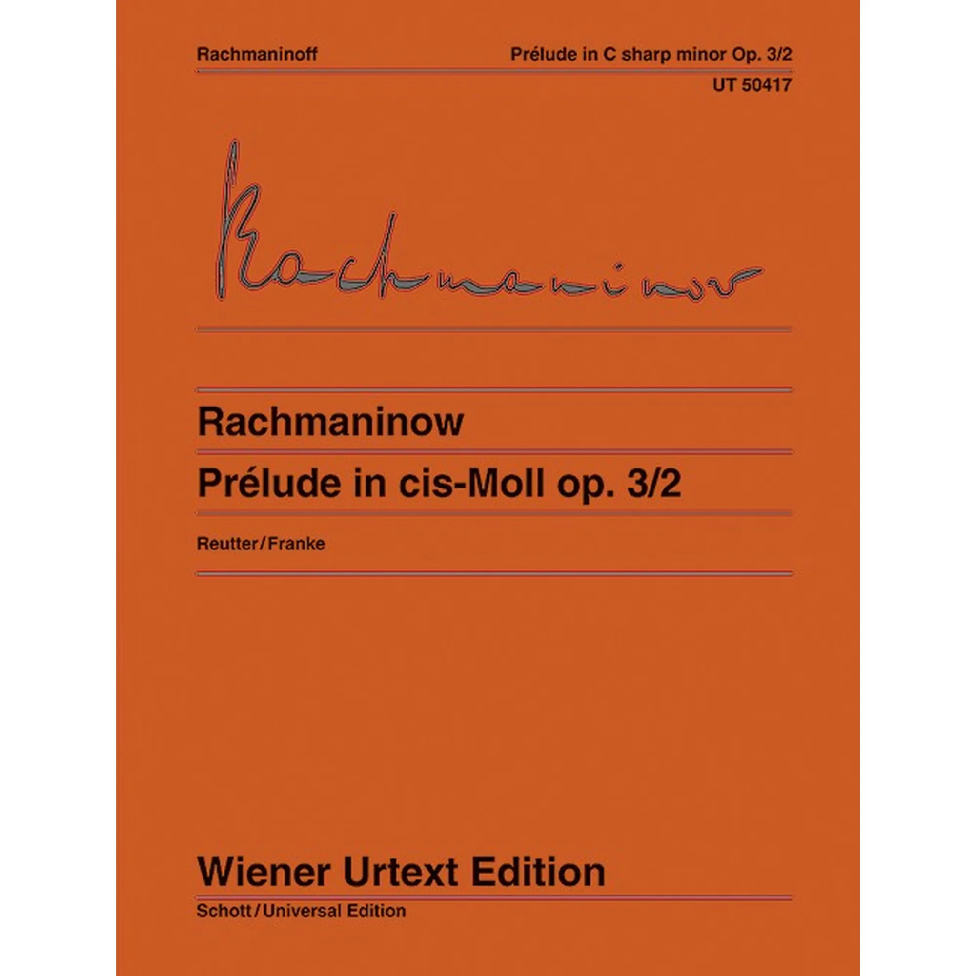 Prelude cis-moll, op3/2