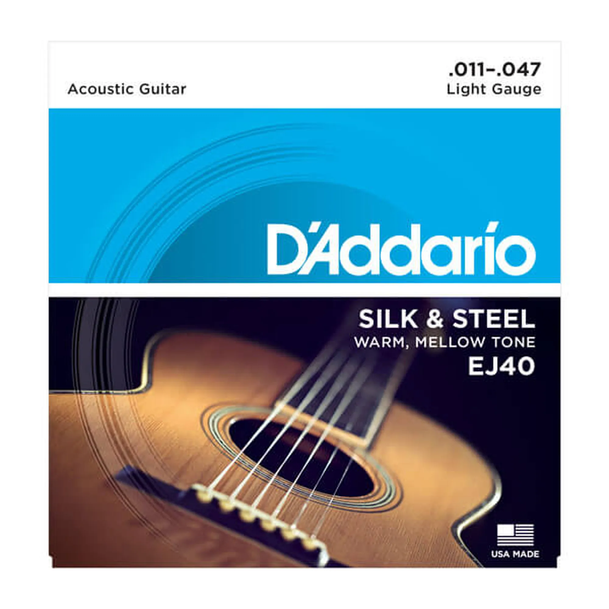 D´Addario EJ40 Silk & Steel 6-String