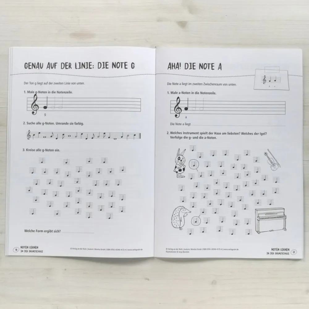 Noten lernen in der Grundschule - spielerisch und kindgerecht