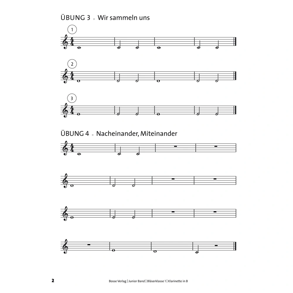 Junior Band Bläserklasse Band 1
