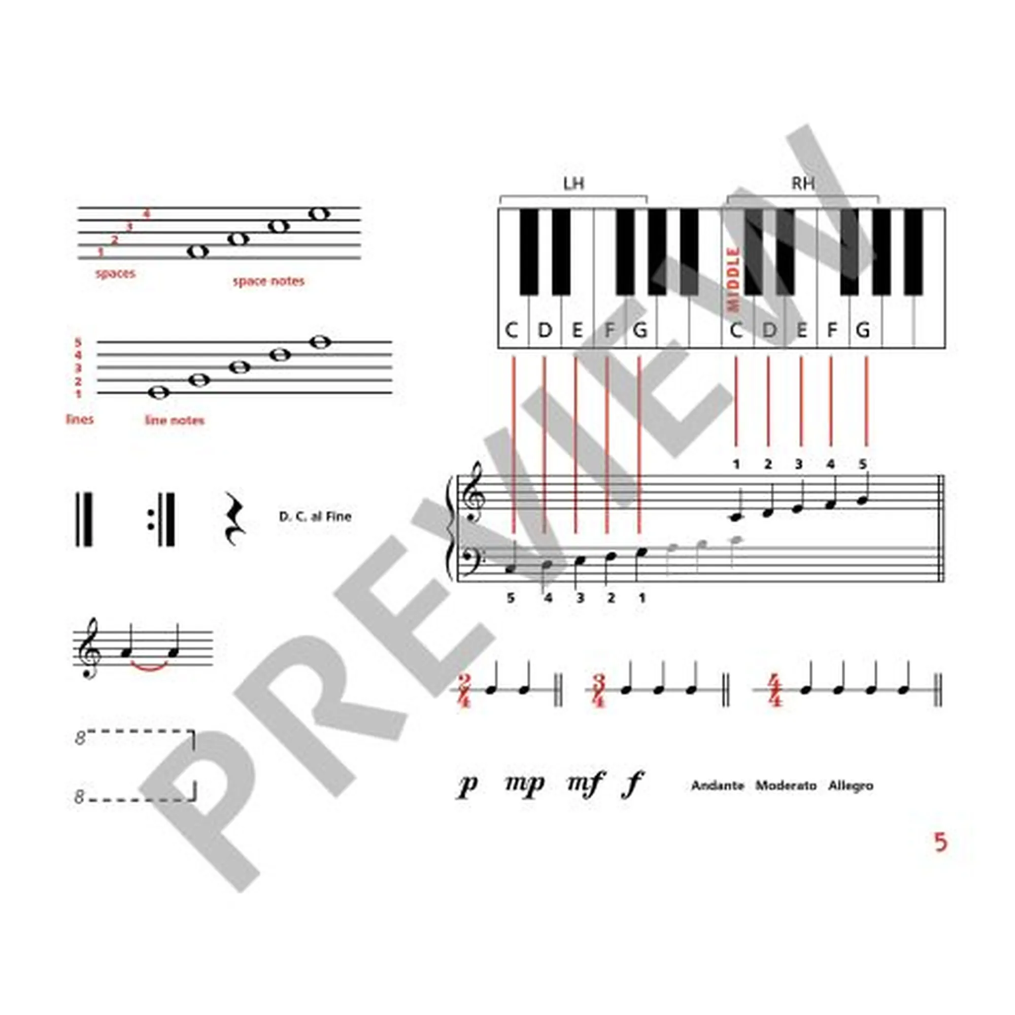 Piano junior - Theory Book vol.1
