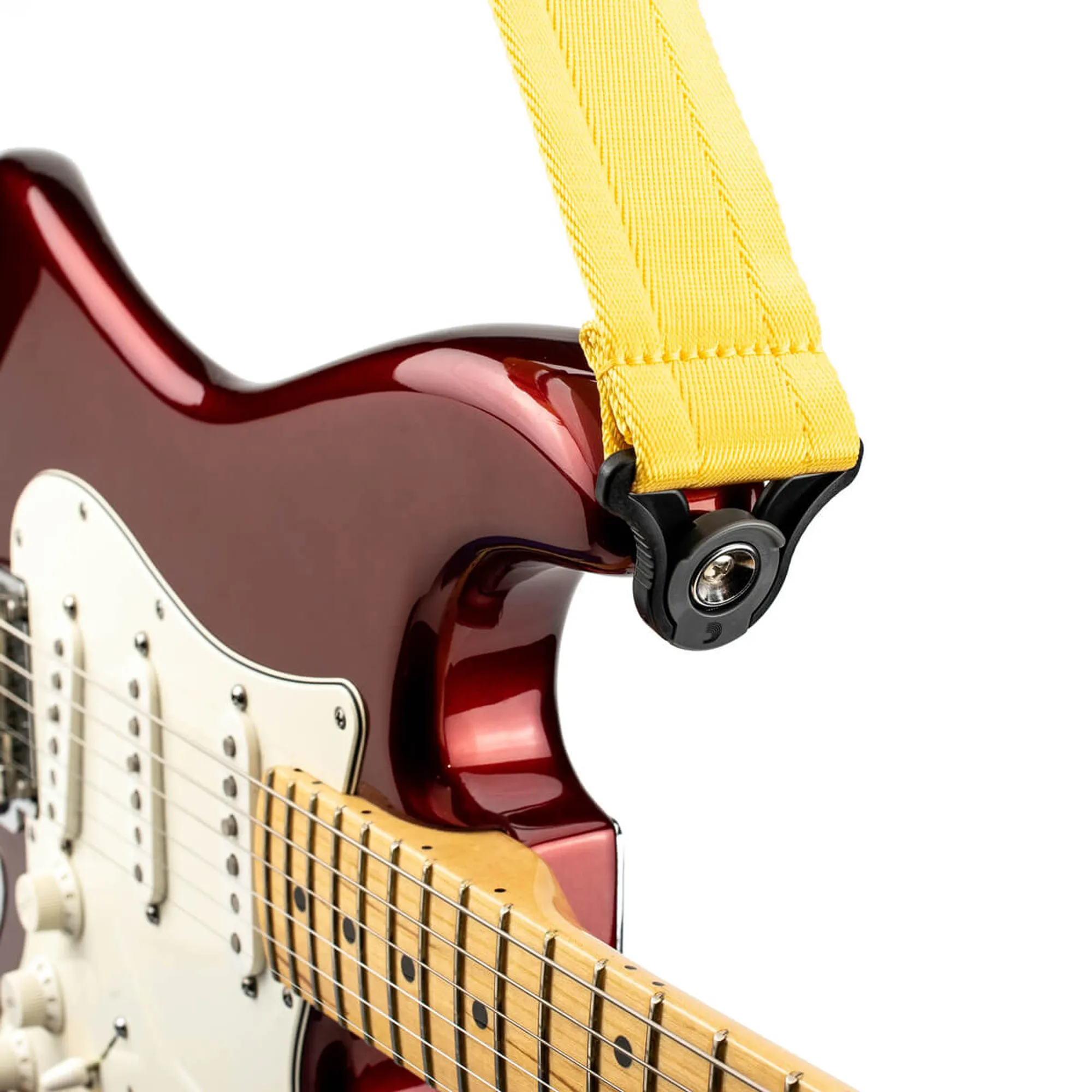 D'Addario 50BAL07 Auto Lock Mellow Yellow