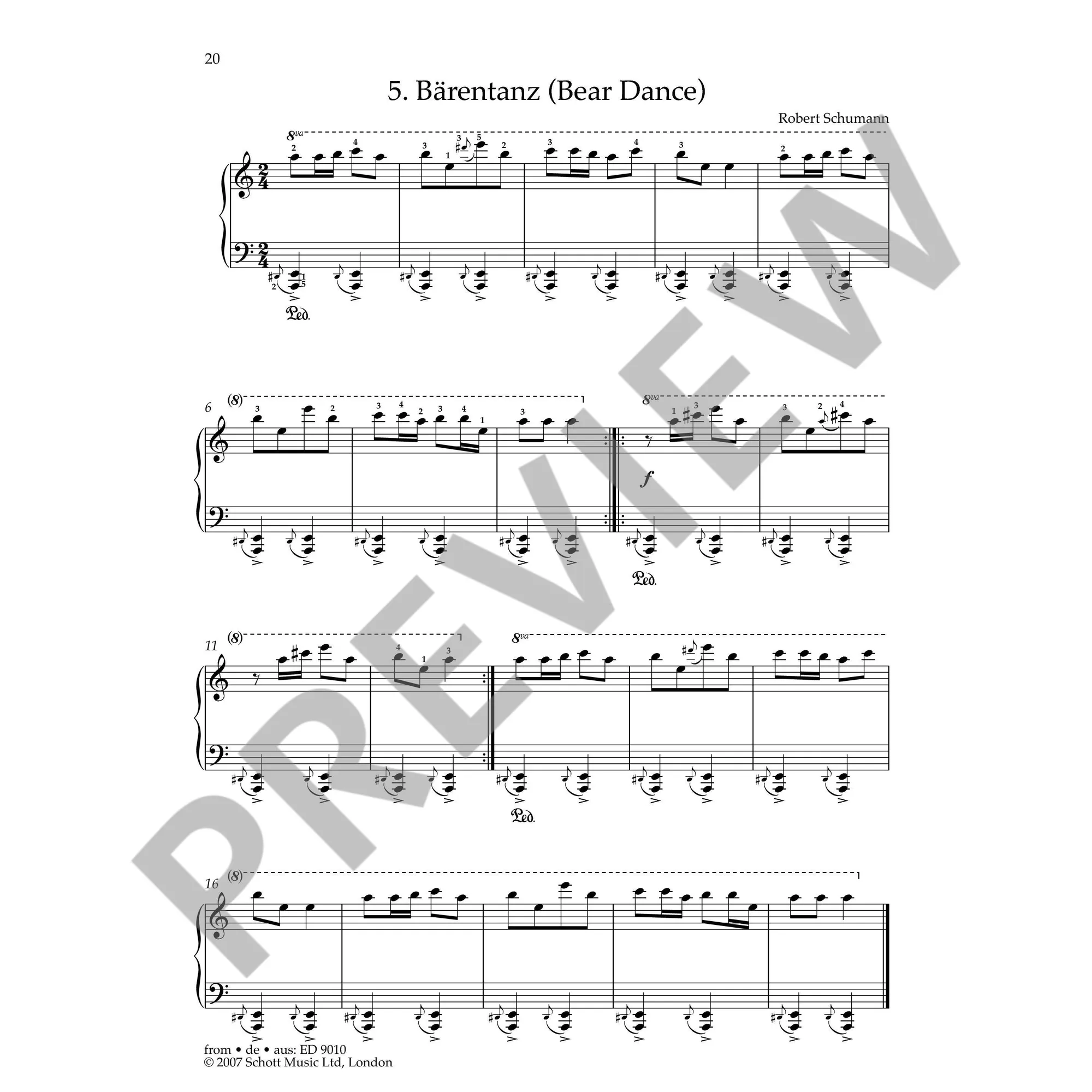 Romantic Piano Anthology 1