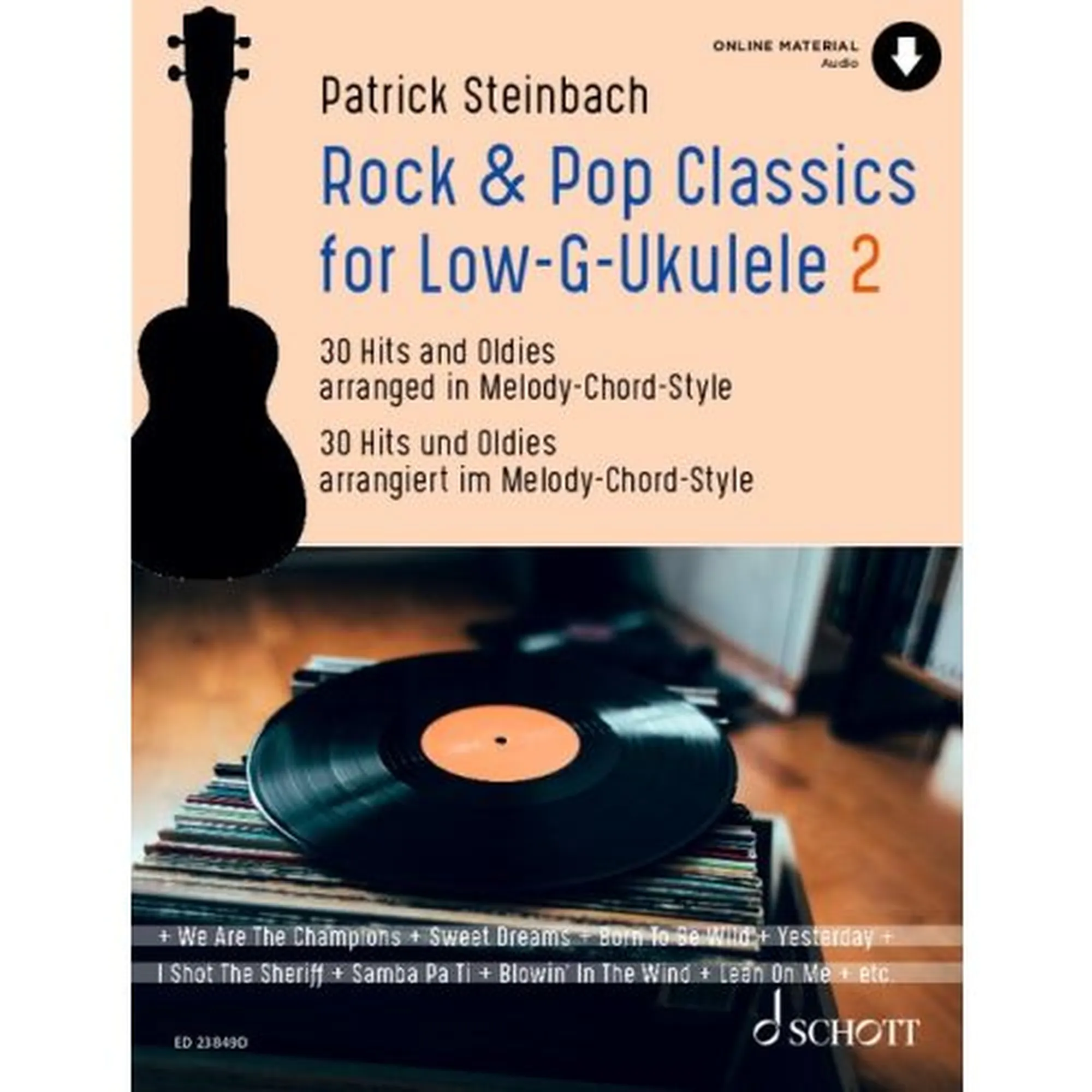 Rock + Pop Classics for Low G Ukulele 2