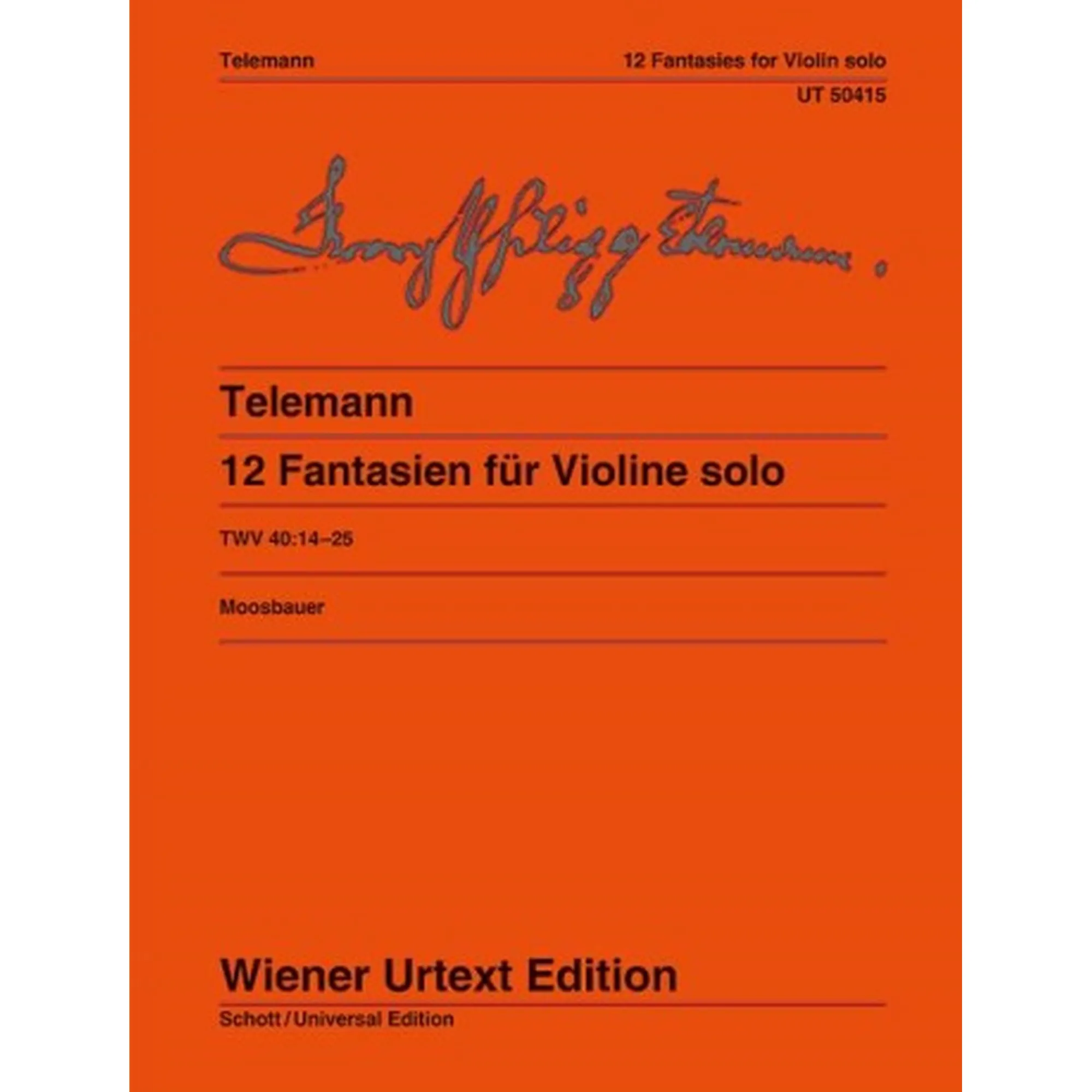 12 Fantasien TWV40:14-25