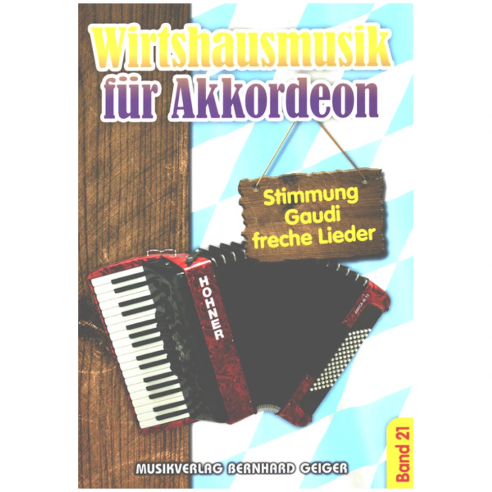 Wirtshausmusik für Akkordeon Band 21