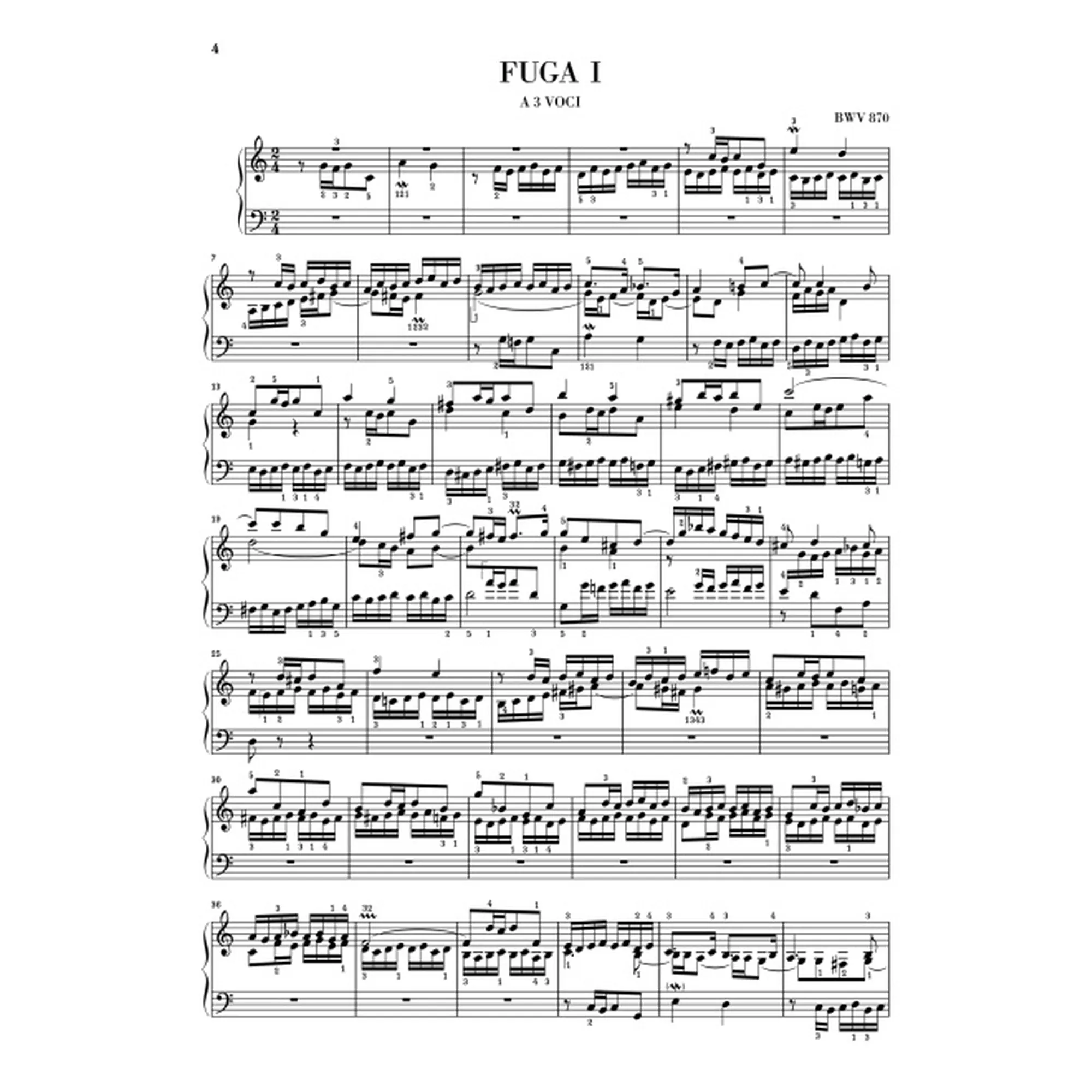 Das Wohltemperierte Klavier Band 2