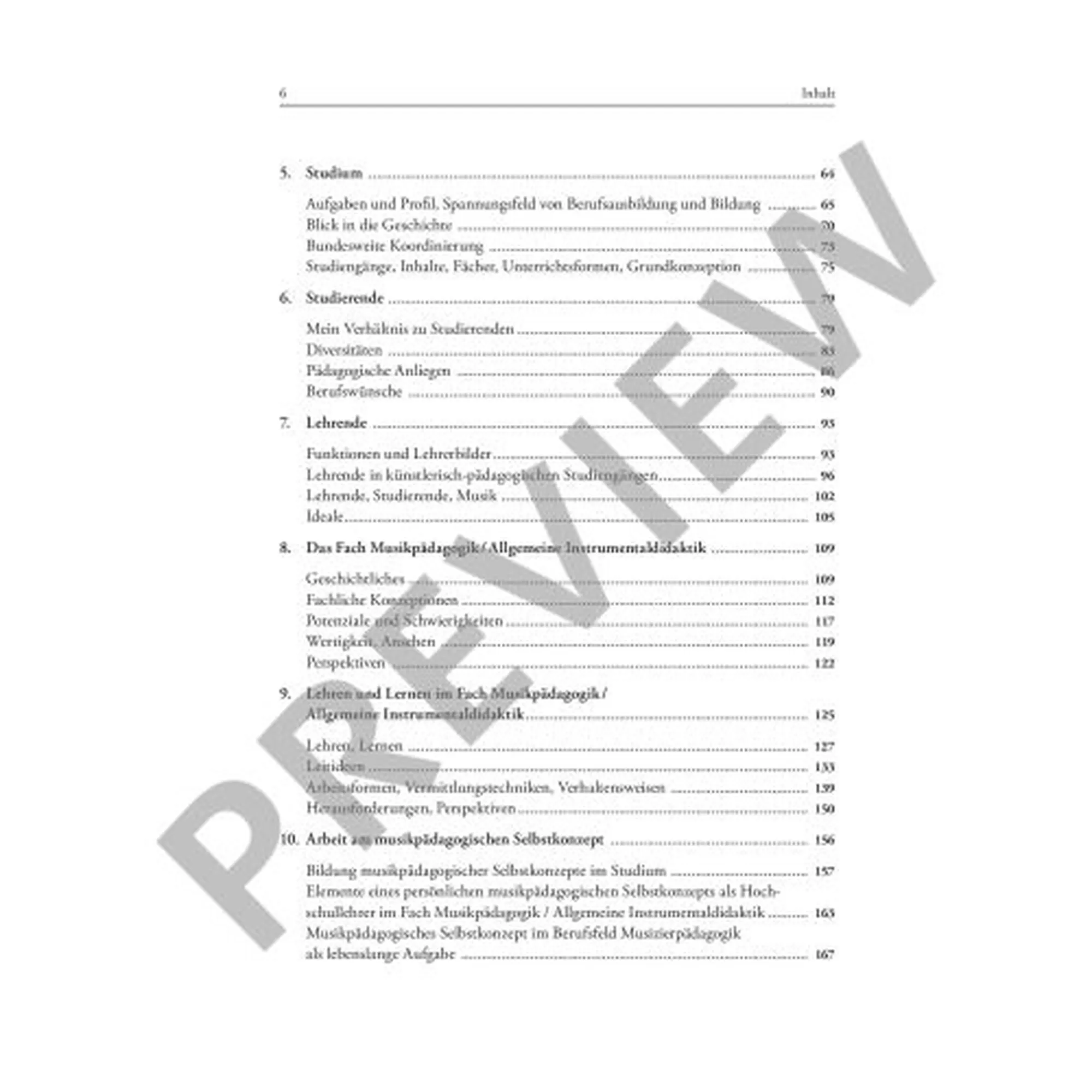 Instrumentalpädagogik in Studium und Beruf