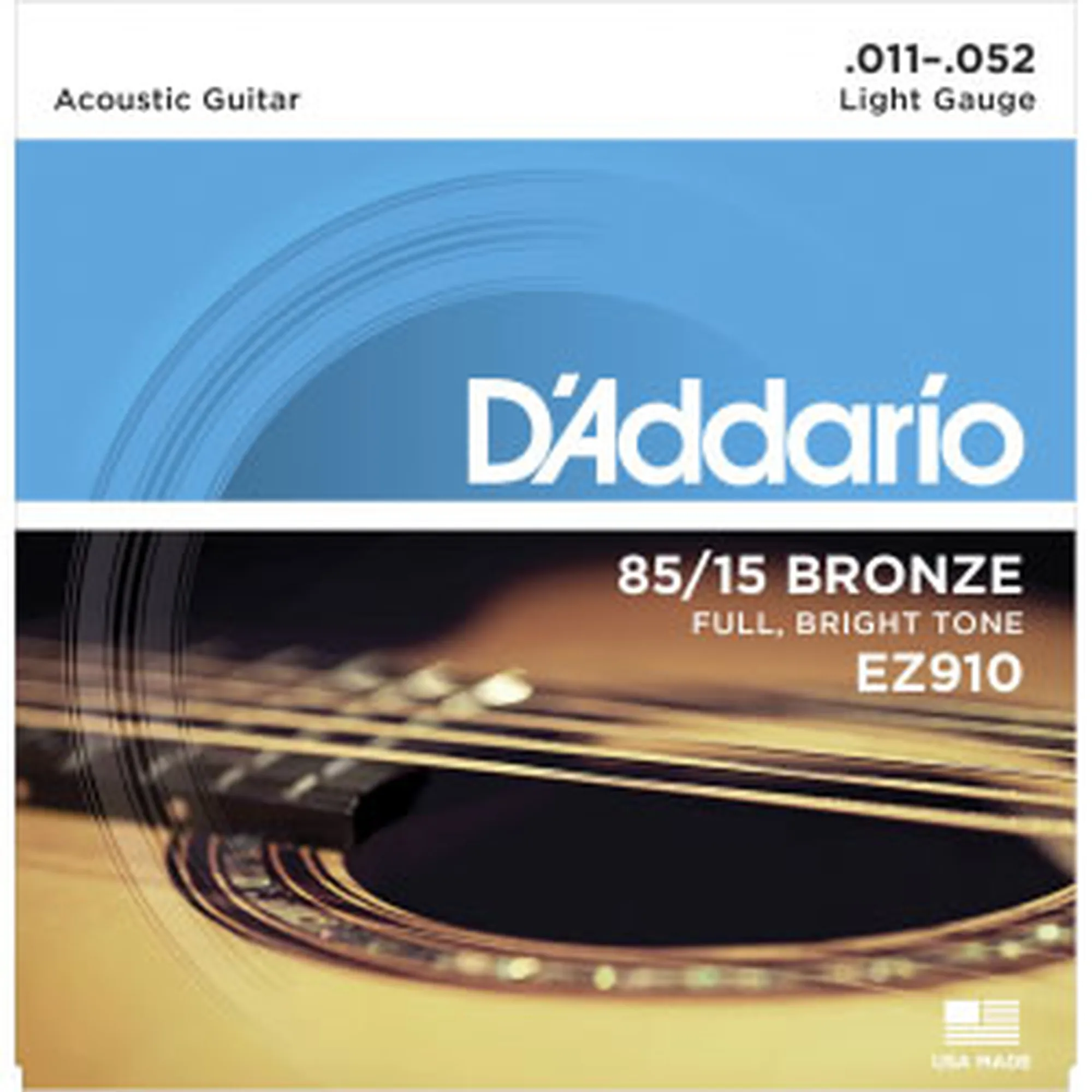 D´Addario EZ910 Great American Bronze Light