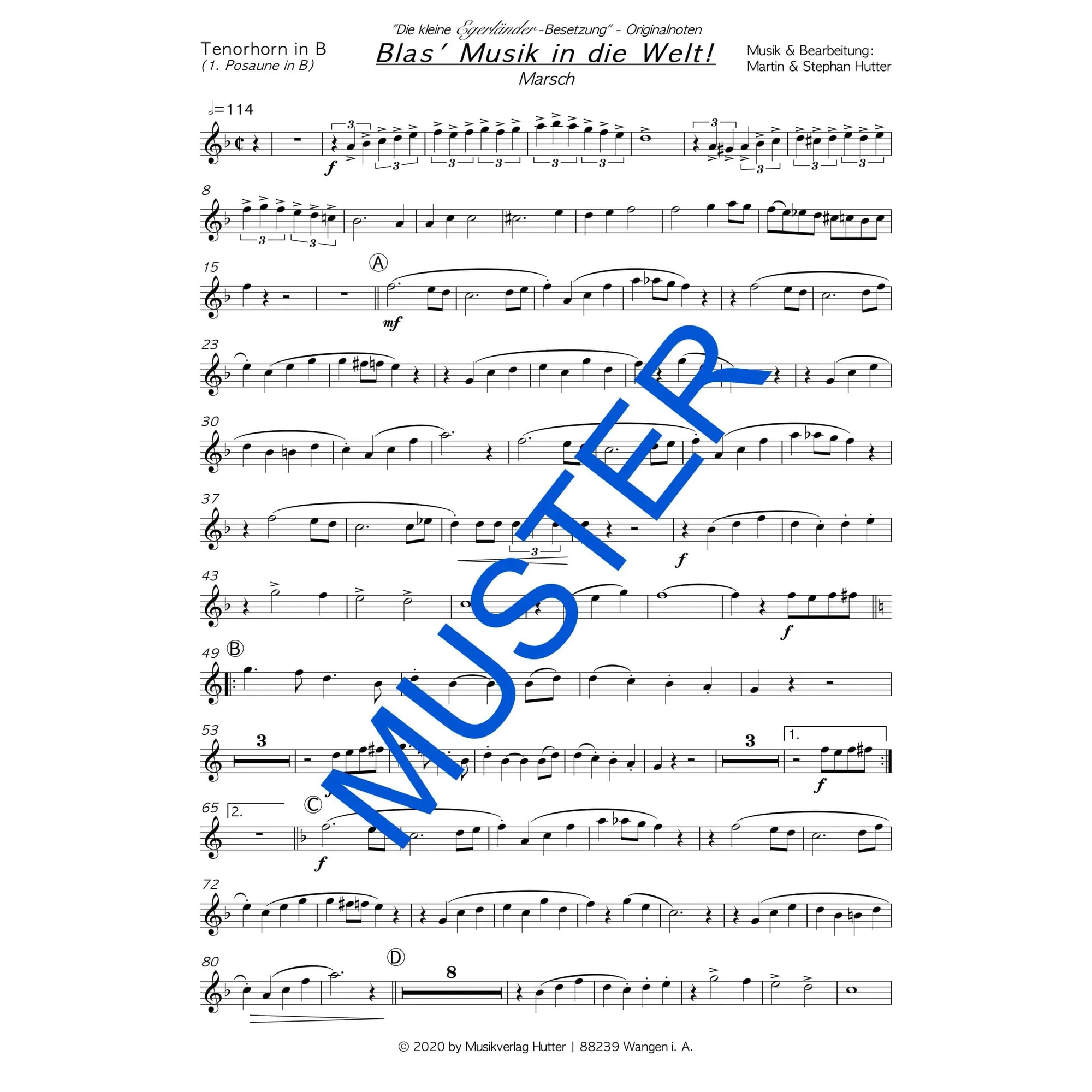 Blas Musik in die Welt
