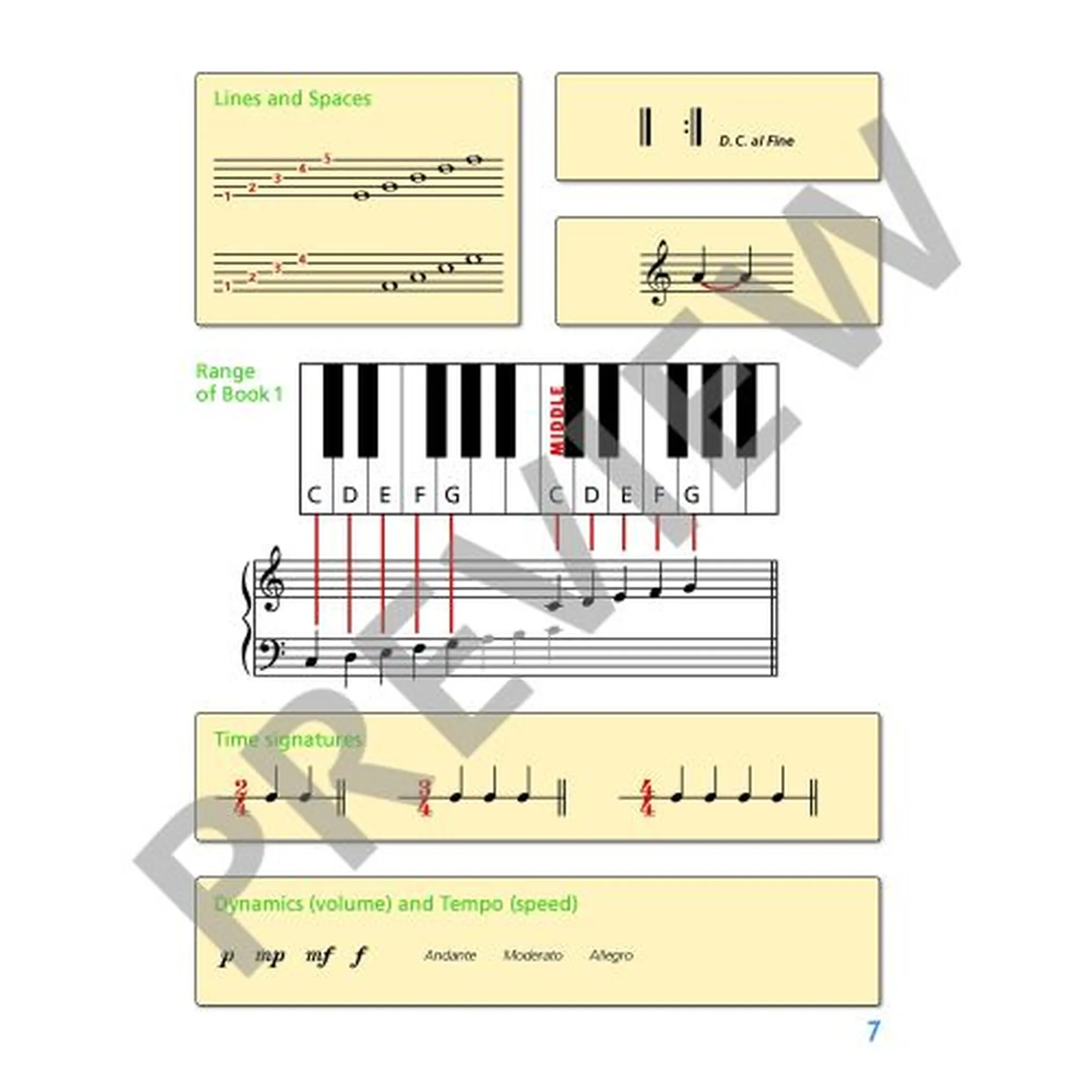 Piano junior - Lesson Book vol.2