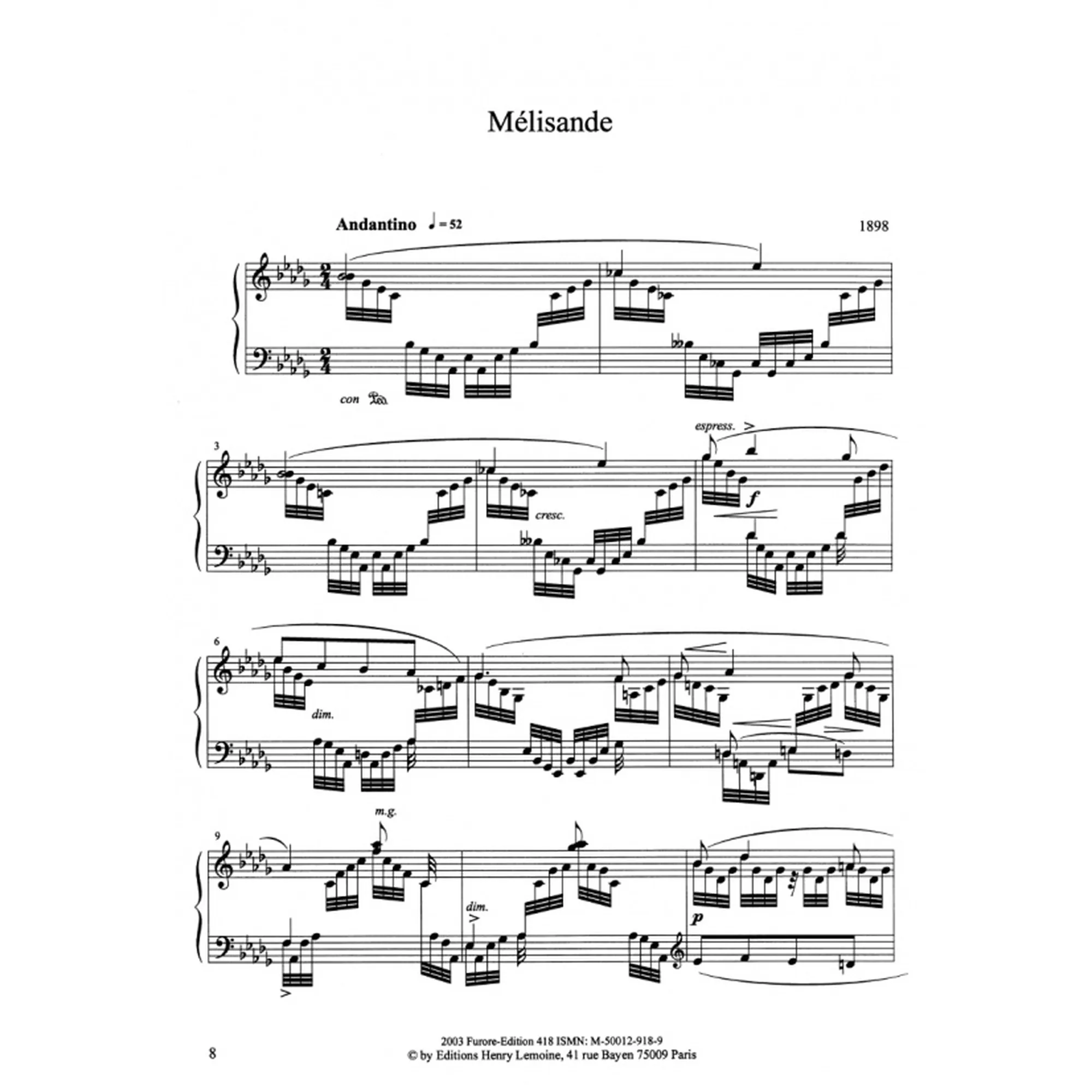 Klaviermusik Band 1 - Femmes de Légende