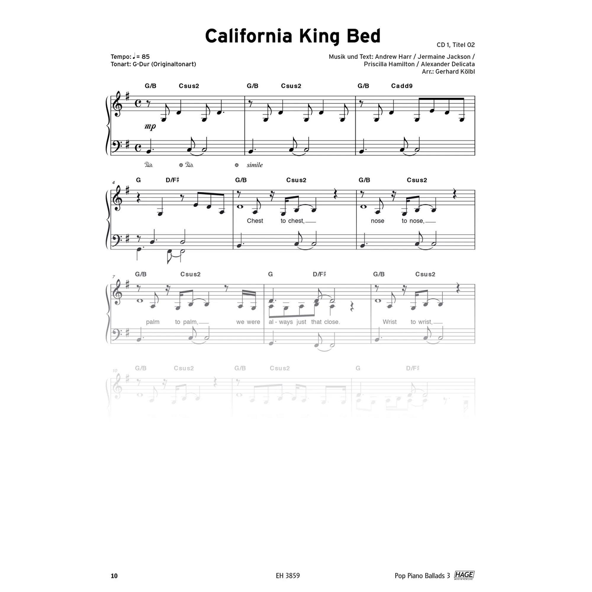 Pop Piano Ballads 3