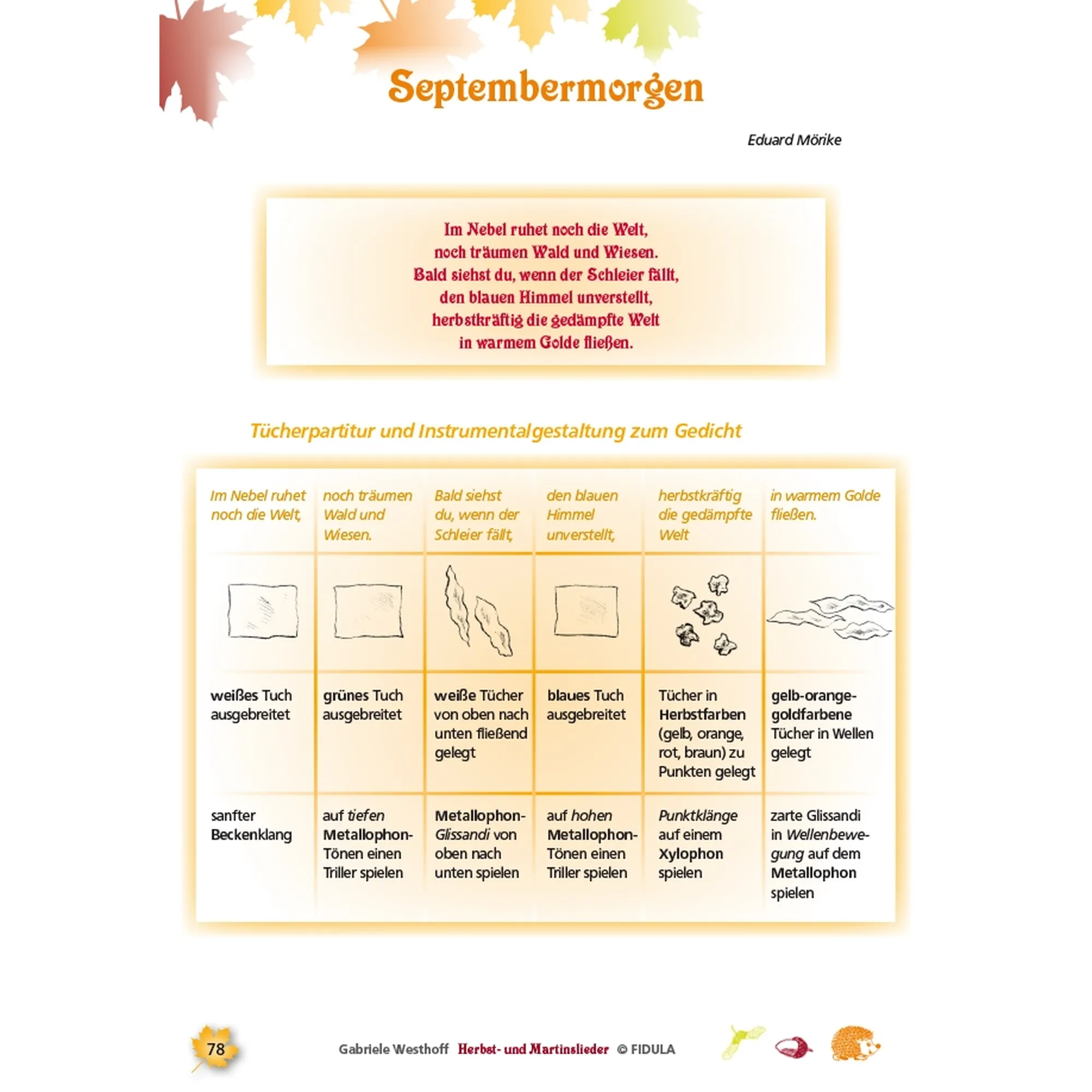 Herbst- und Martinslieder