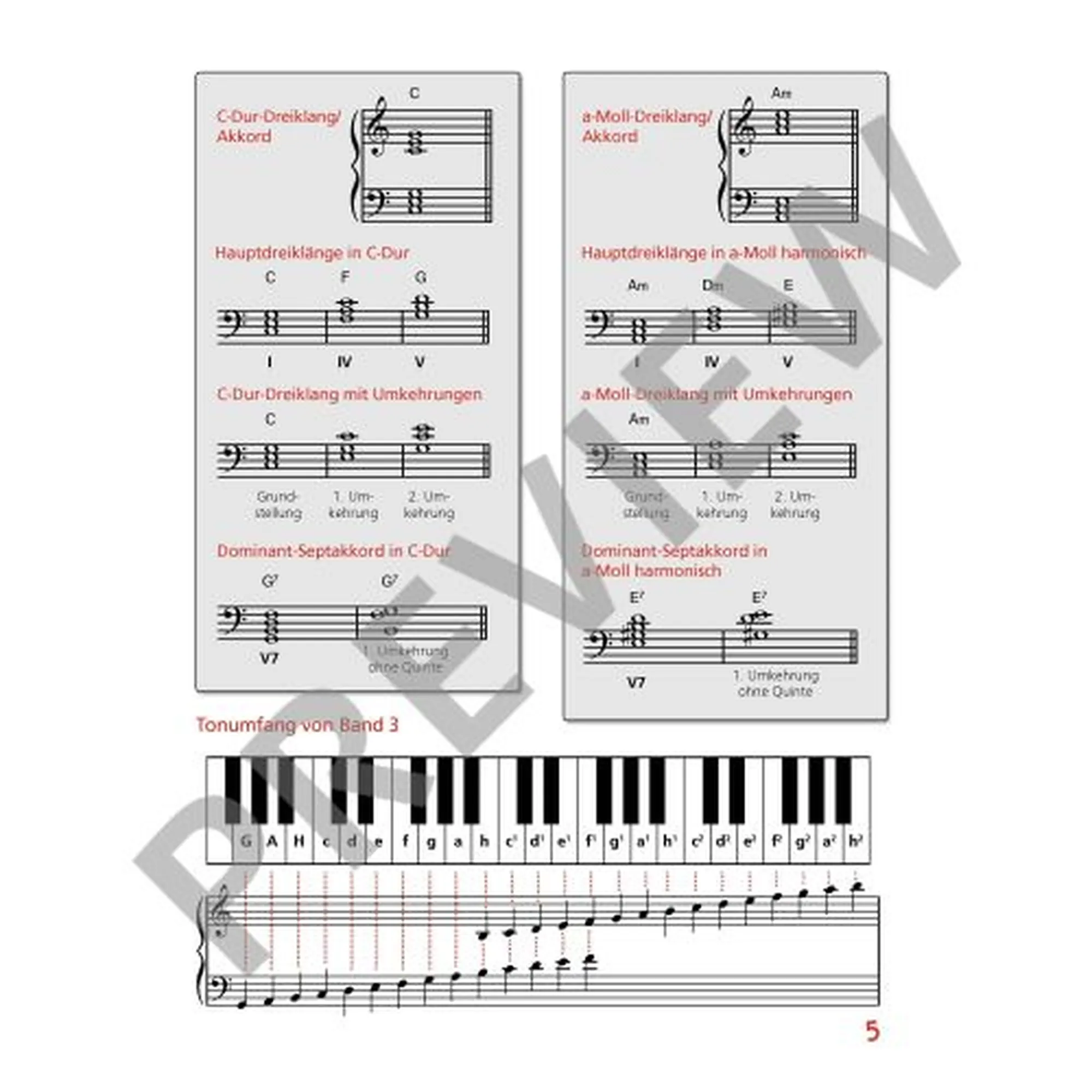 Piano junior - Theoriebuch Band 3