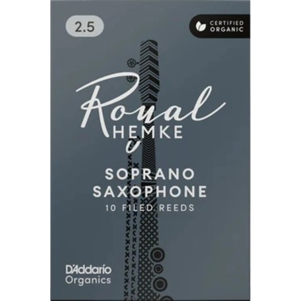 D'Addario Woodwinds Royal Hemke Organic 2,5