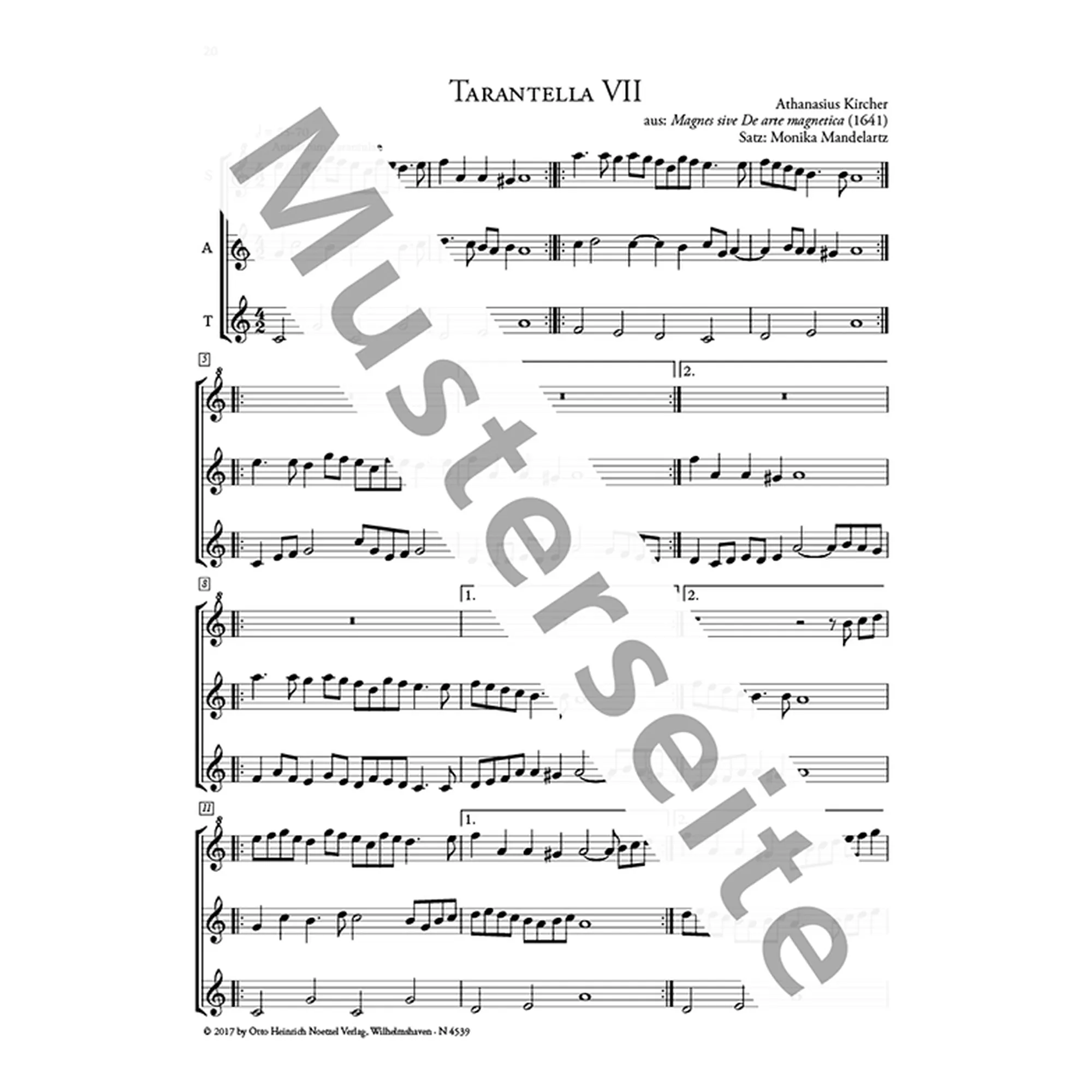 Tarantella, Musik aus Italien