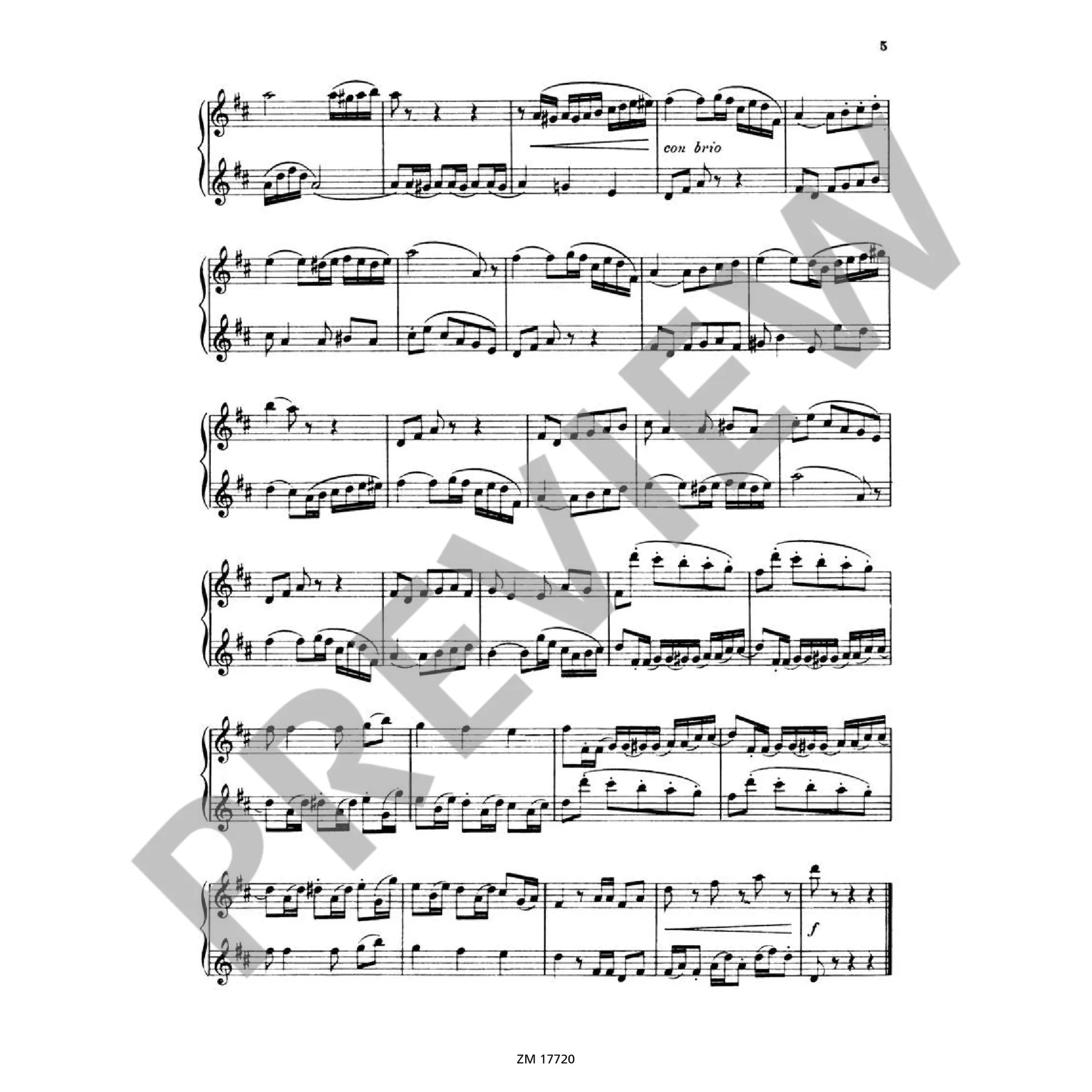 20 leichte und melodische Lektionen op. 93, Heft 2