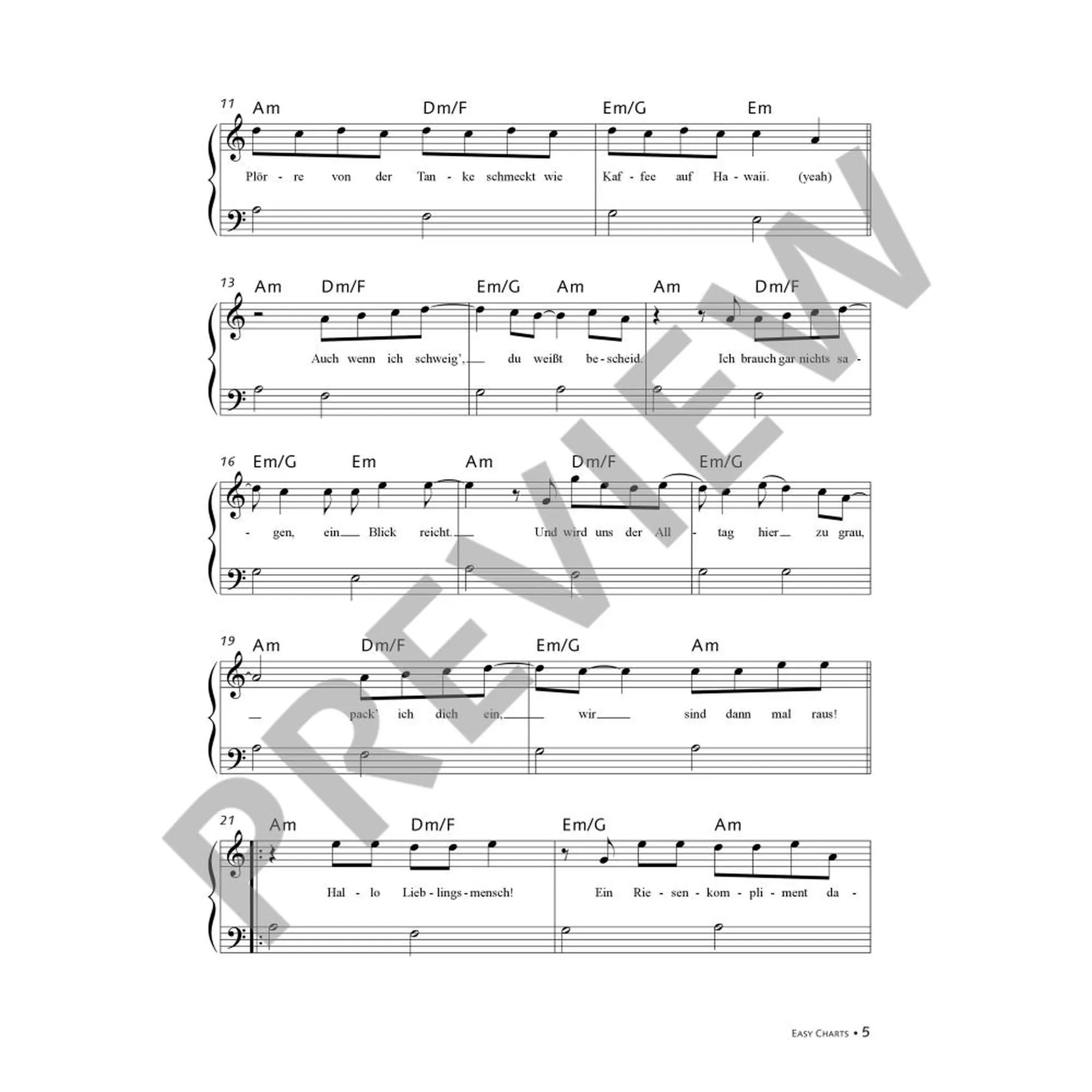 Easy Charts Band 7