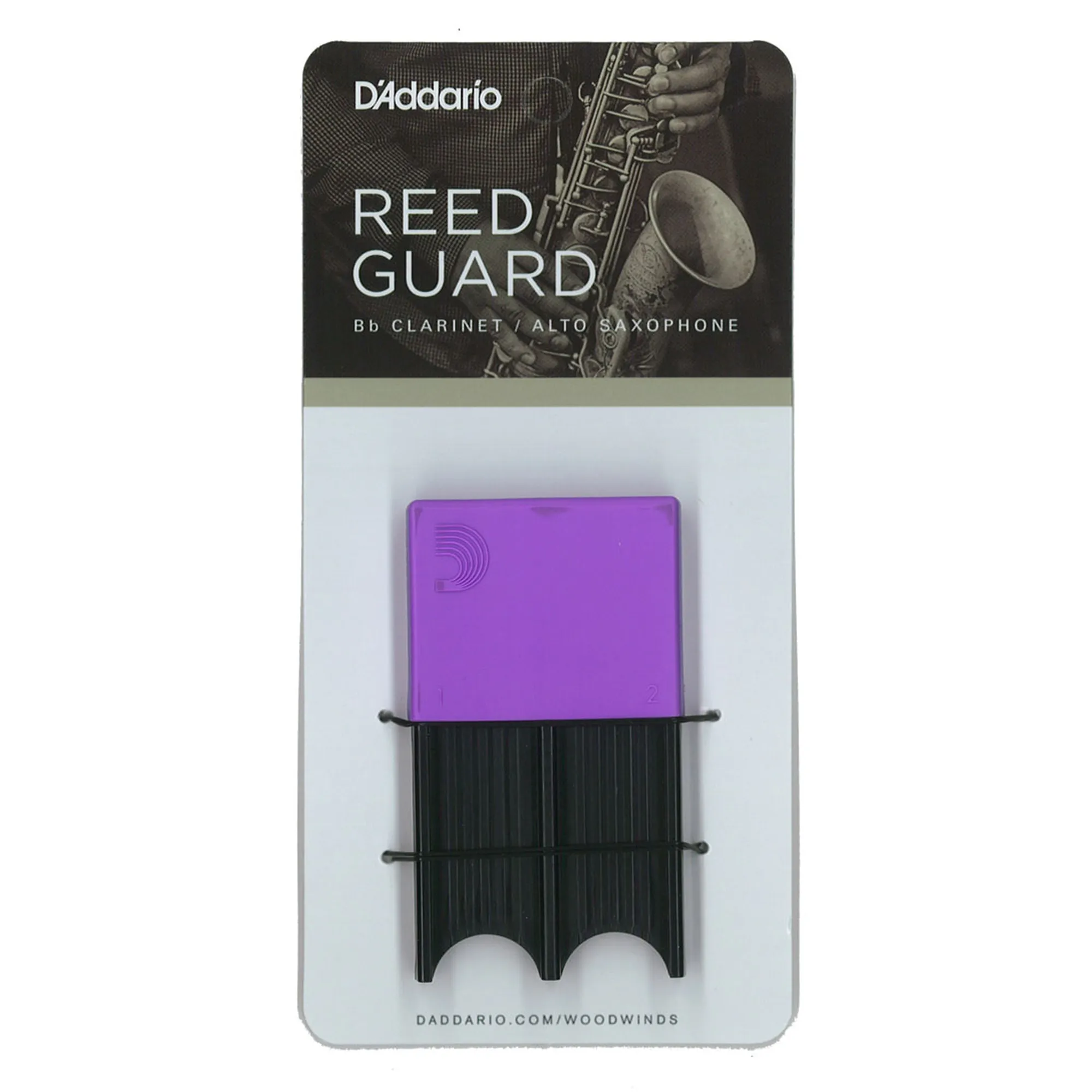 D'Addario Woodwinds Reedguard IV Klar./Alt-Sax violett