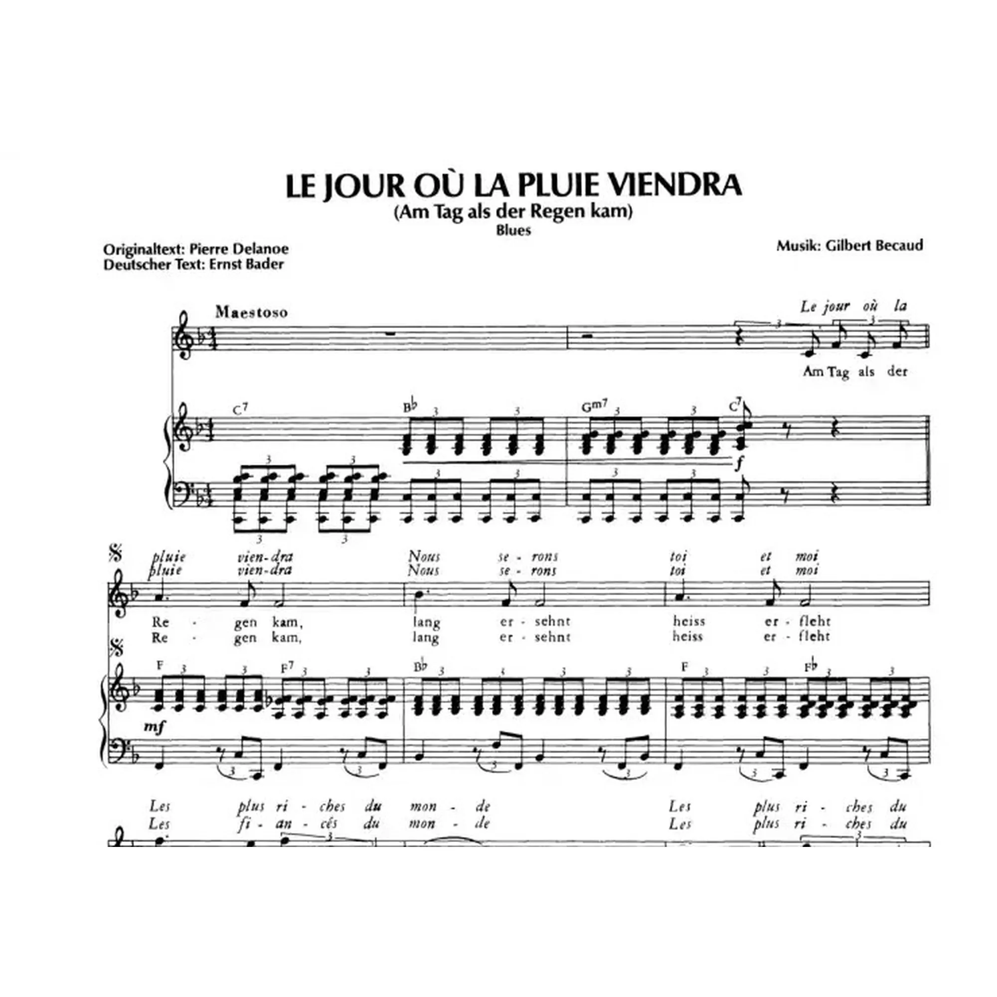 40 französische Chansons