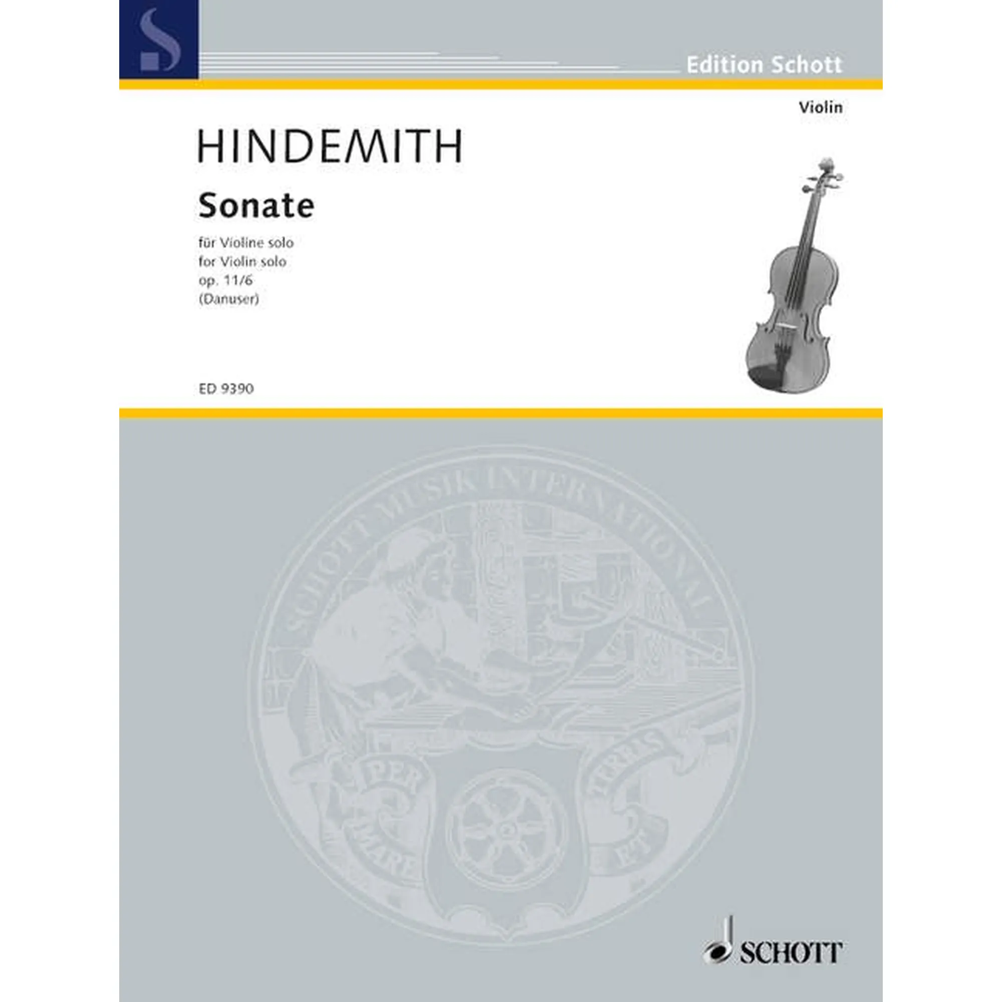 Sonate für Violine op11/6
