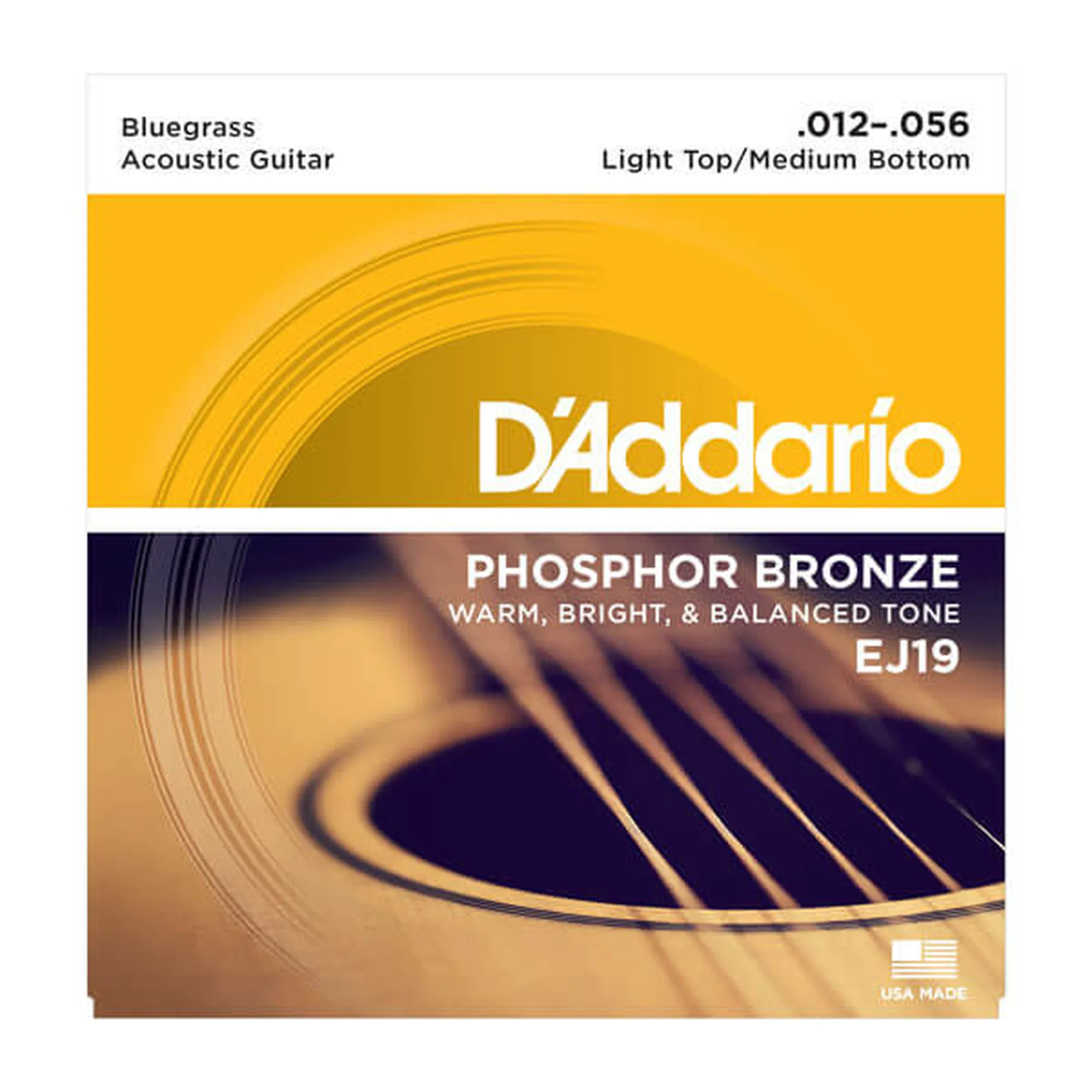 D´Addario EJ19 Phosphor Bronze Bluegrass