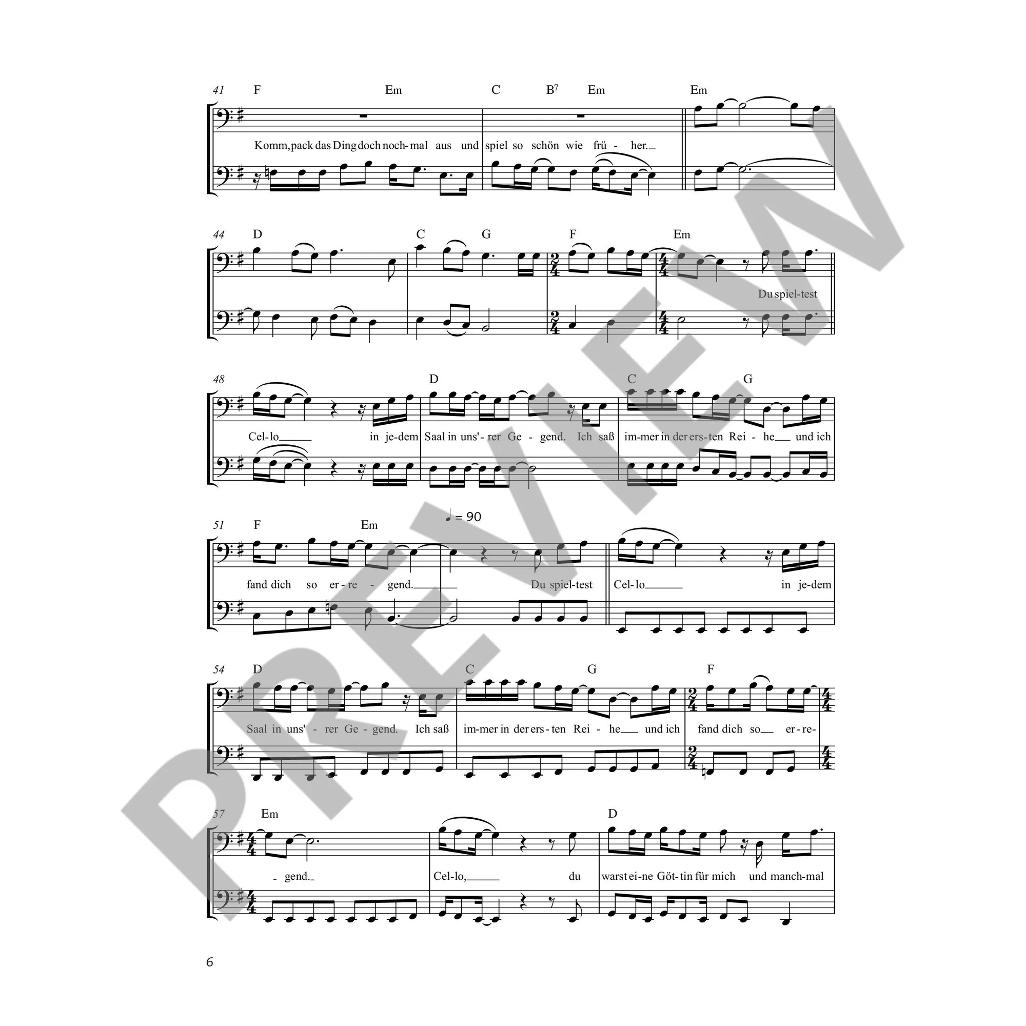 Pop for Cello 3
