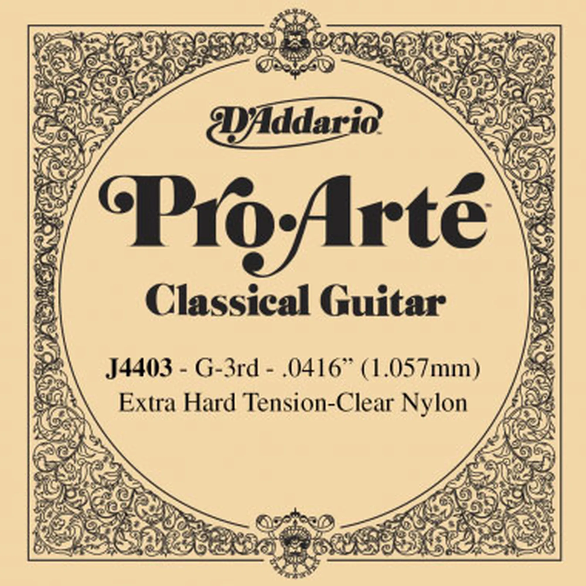 D´Addario J4403 G3 Pro Arte Classical Extra Hard