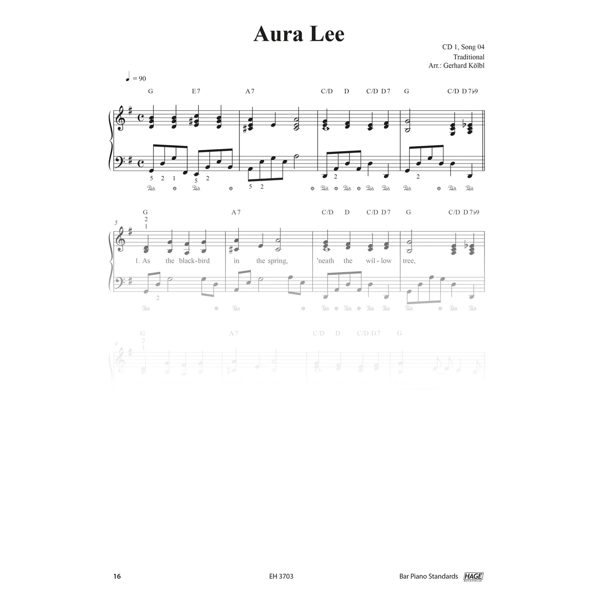 Bar Piano Standards