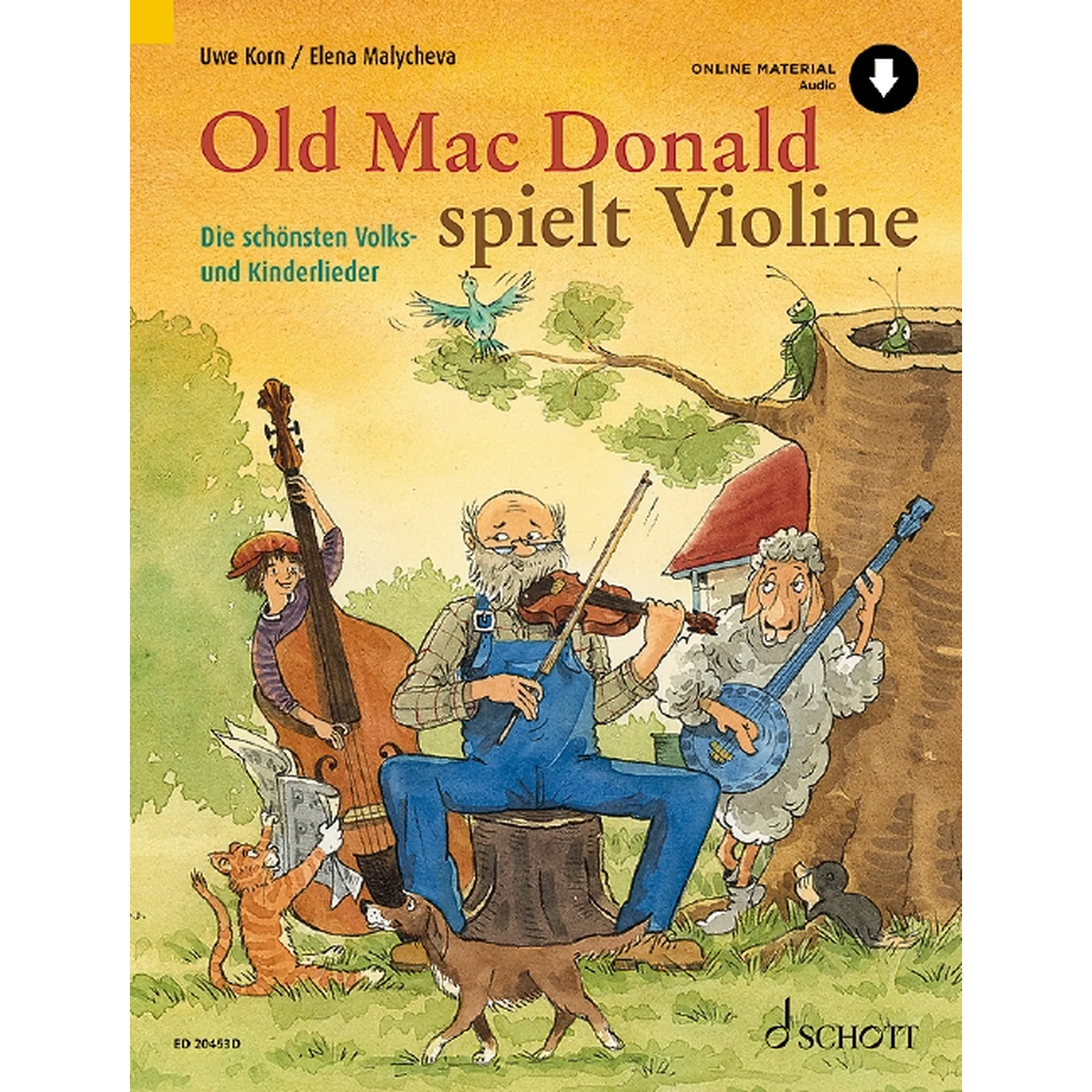 Old Mac Donald spielt Violine