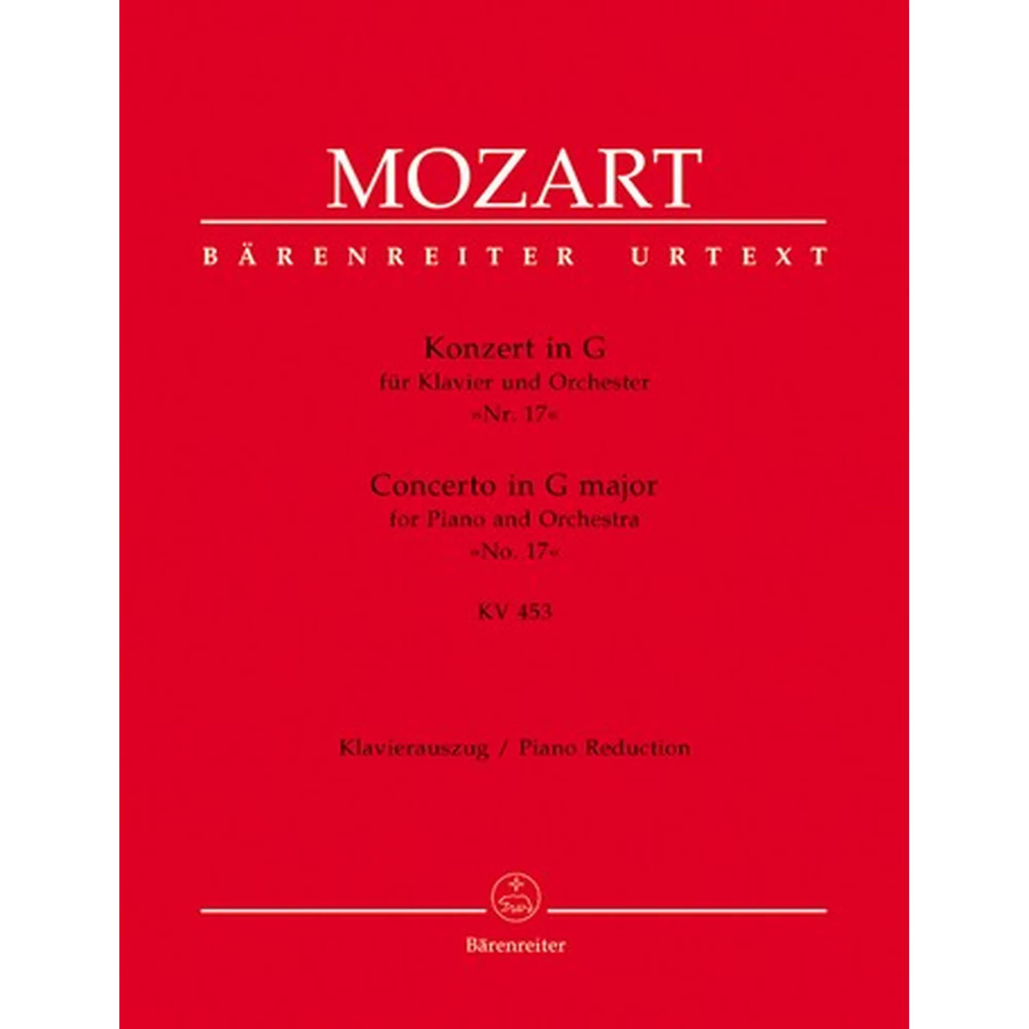 Konzert 17 g-Dur KV 453
