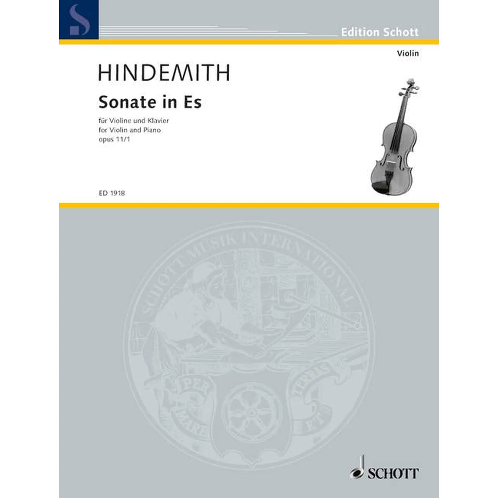 Sonate Es-Dur op 11/1