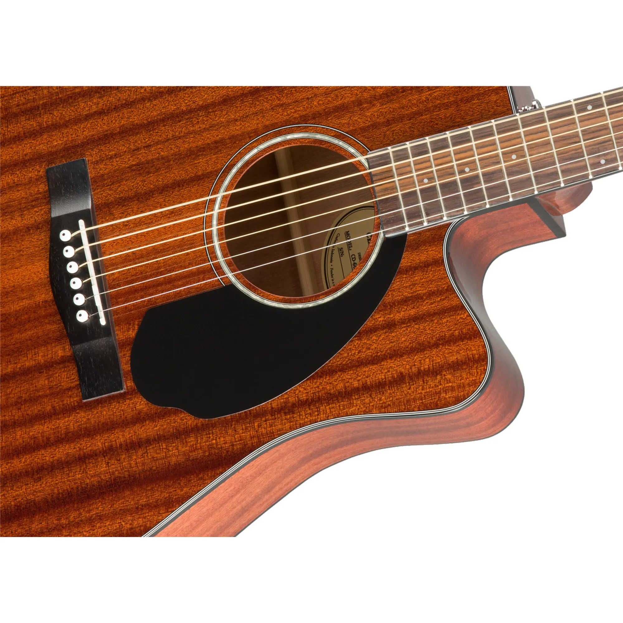 Fender CD-60SCE All Mahogany