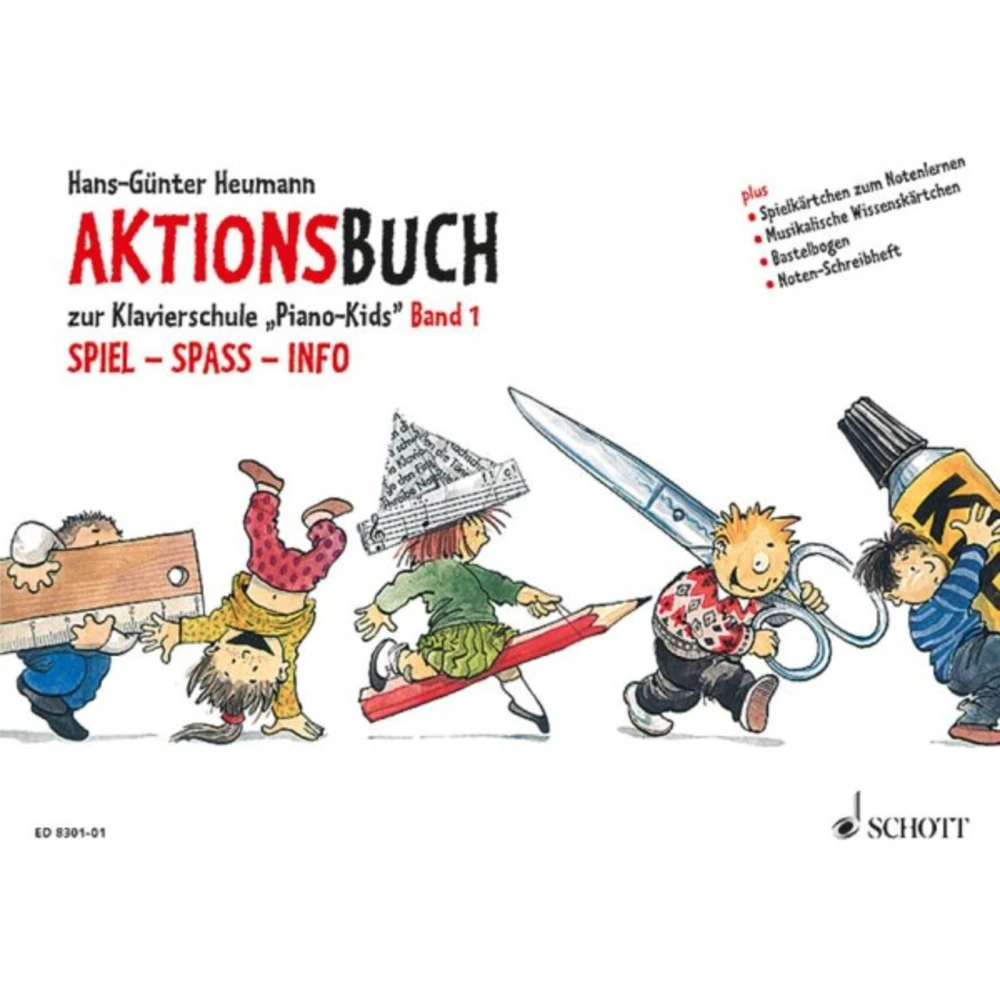 Piano Kids - AKTIONSBUCH 1